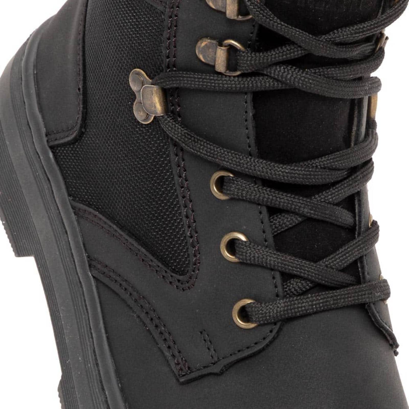 Bota heavy caballero negro Locman modelo 4028