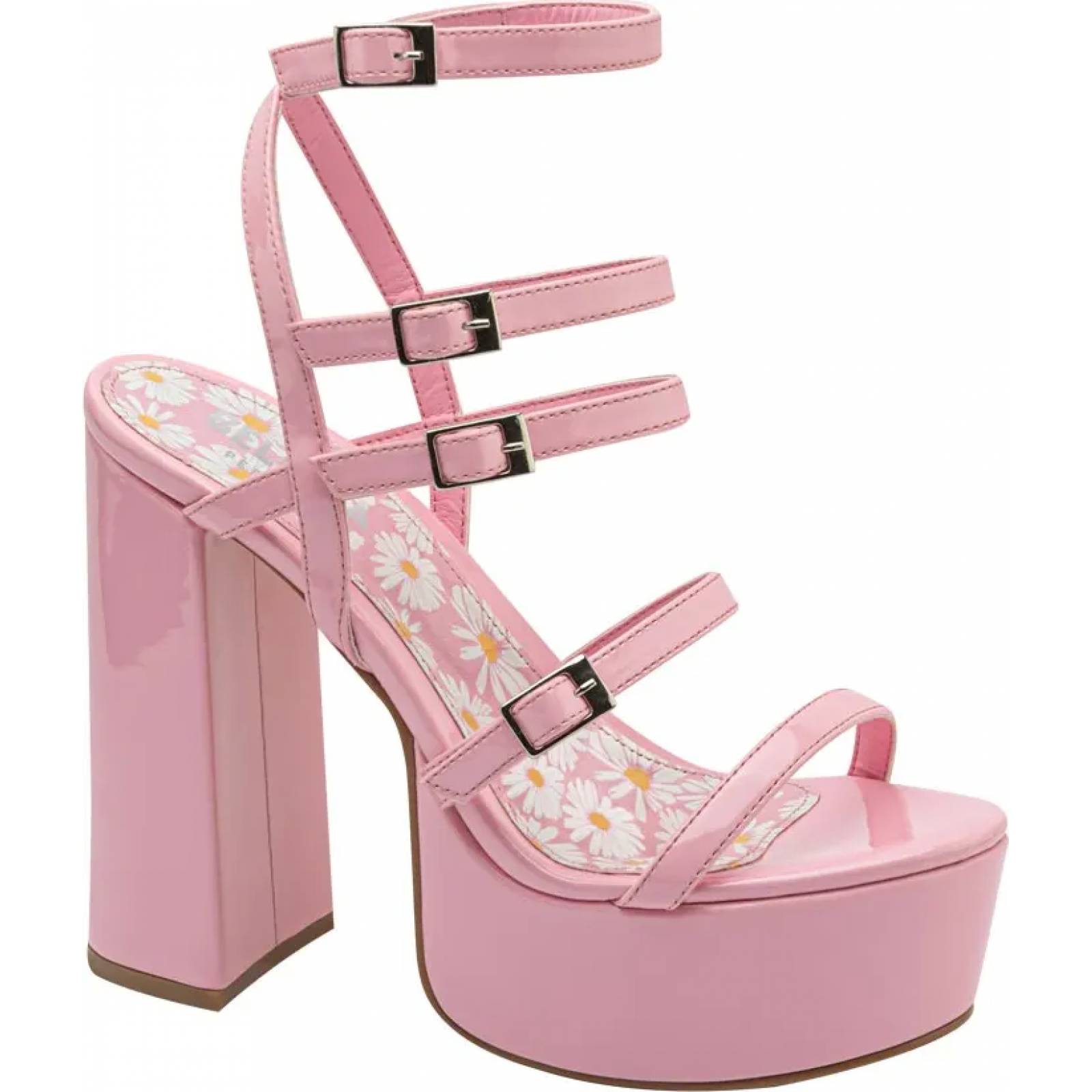 Sandalia vestir dama rosa Belinda Peregrin modelo 9132