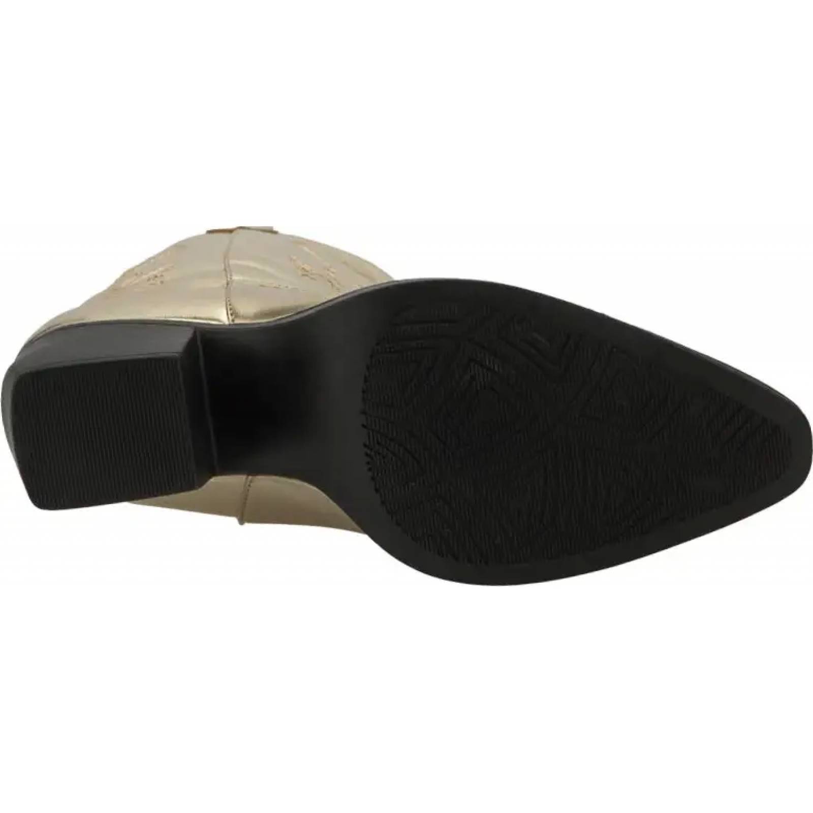 Botas 3/4 vaqueras dama oro Tierra Bendita modelo 5110