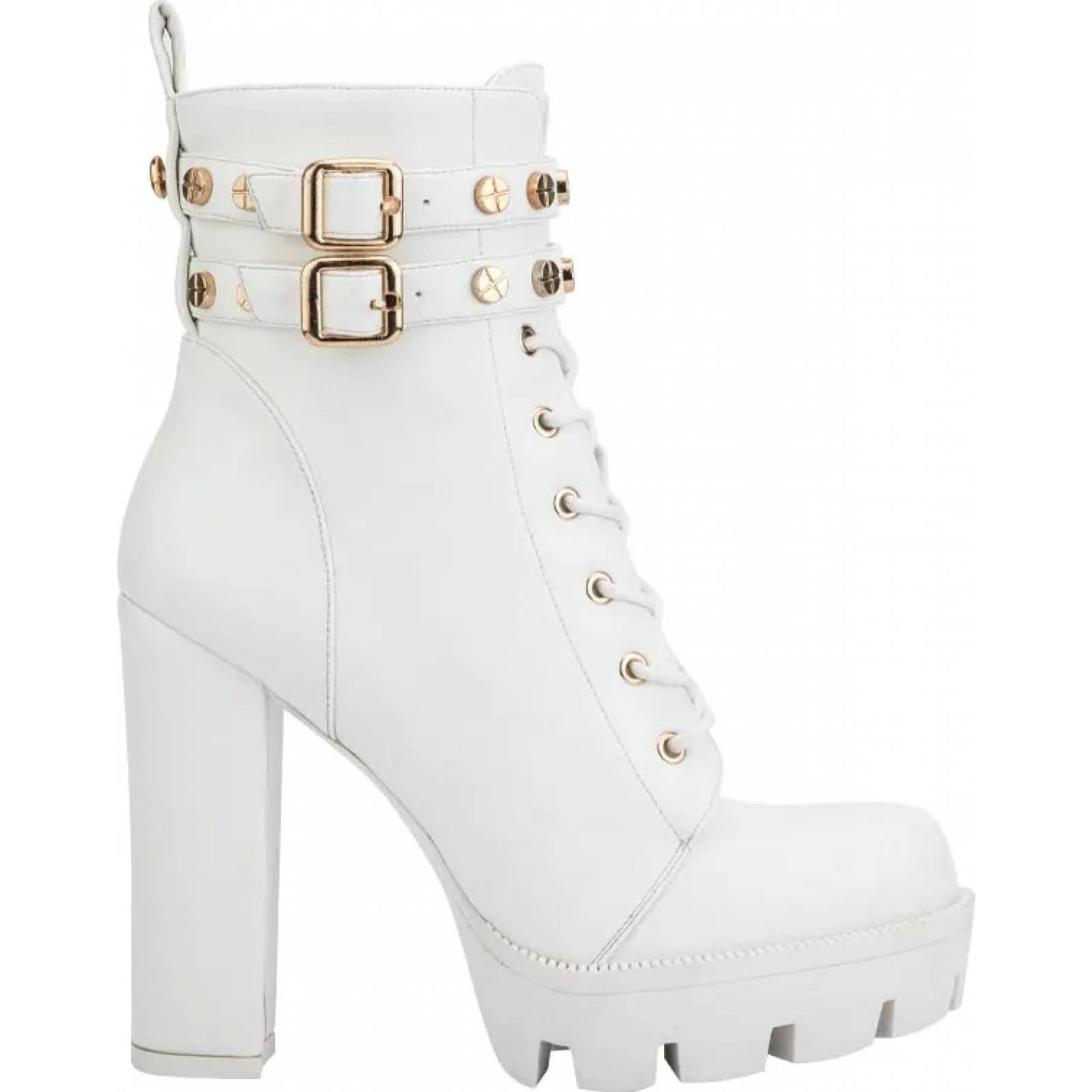 Bota vestir dama blanco Thalia Sodi modelo 9232