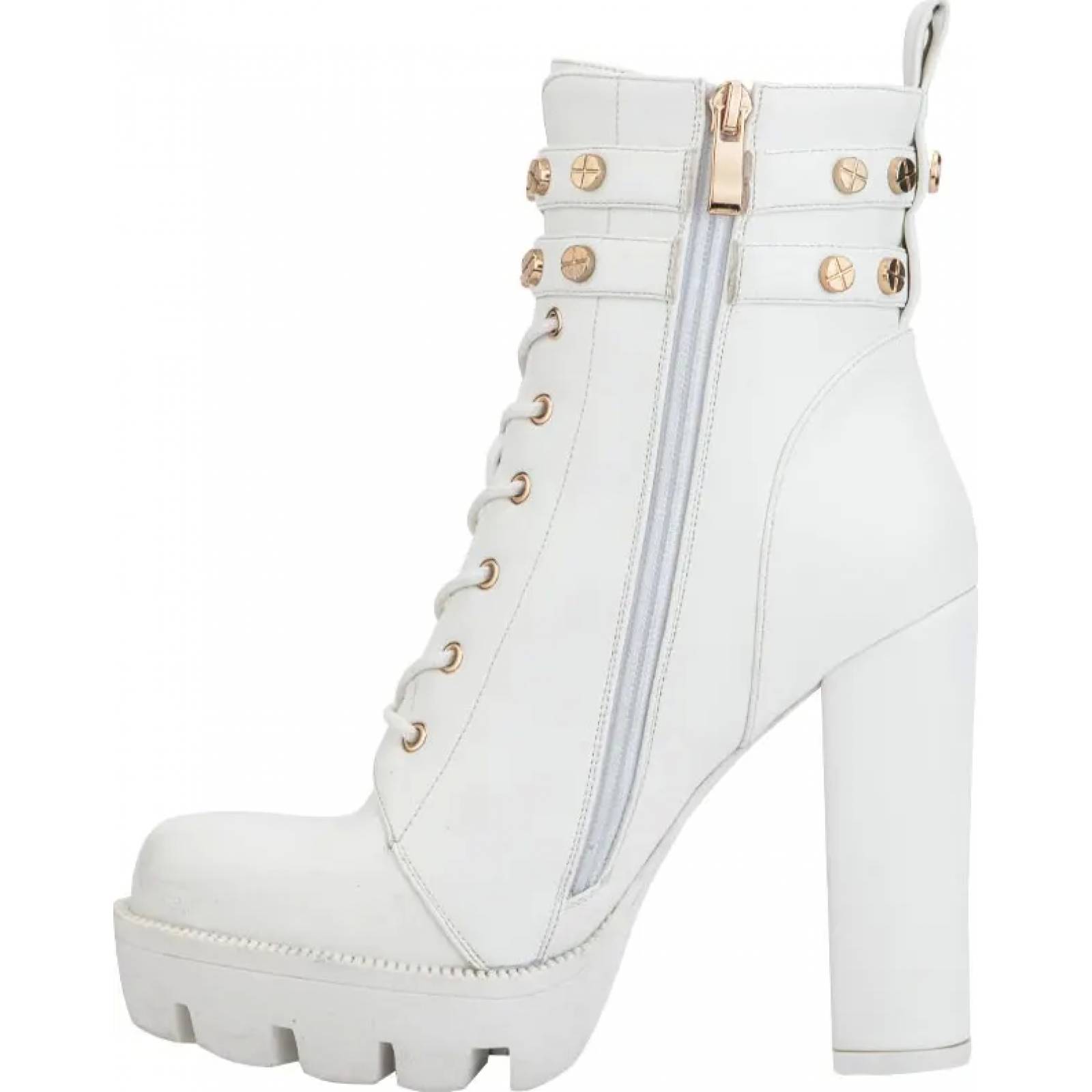 Bota vestir dama blanco Thalia Sodi modelo 9232