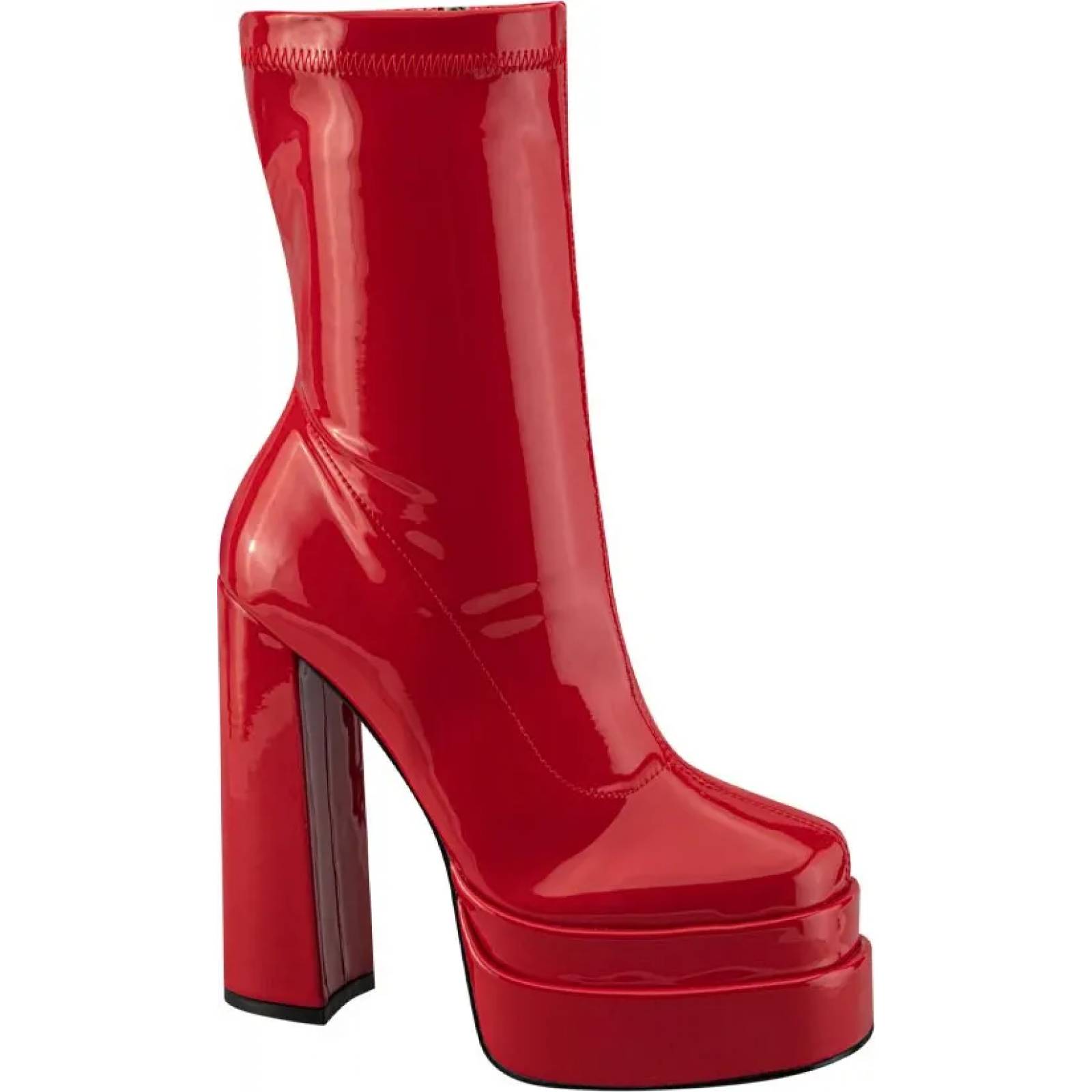 Bota vestir dama rojo Belinda Peregrin modelo 3170