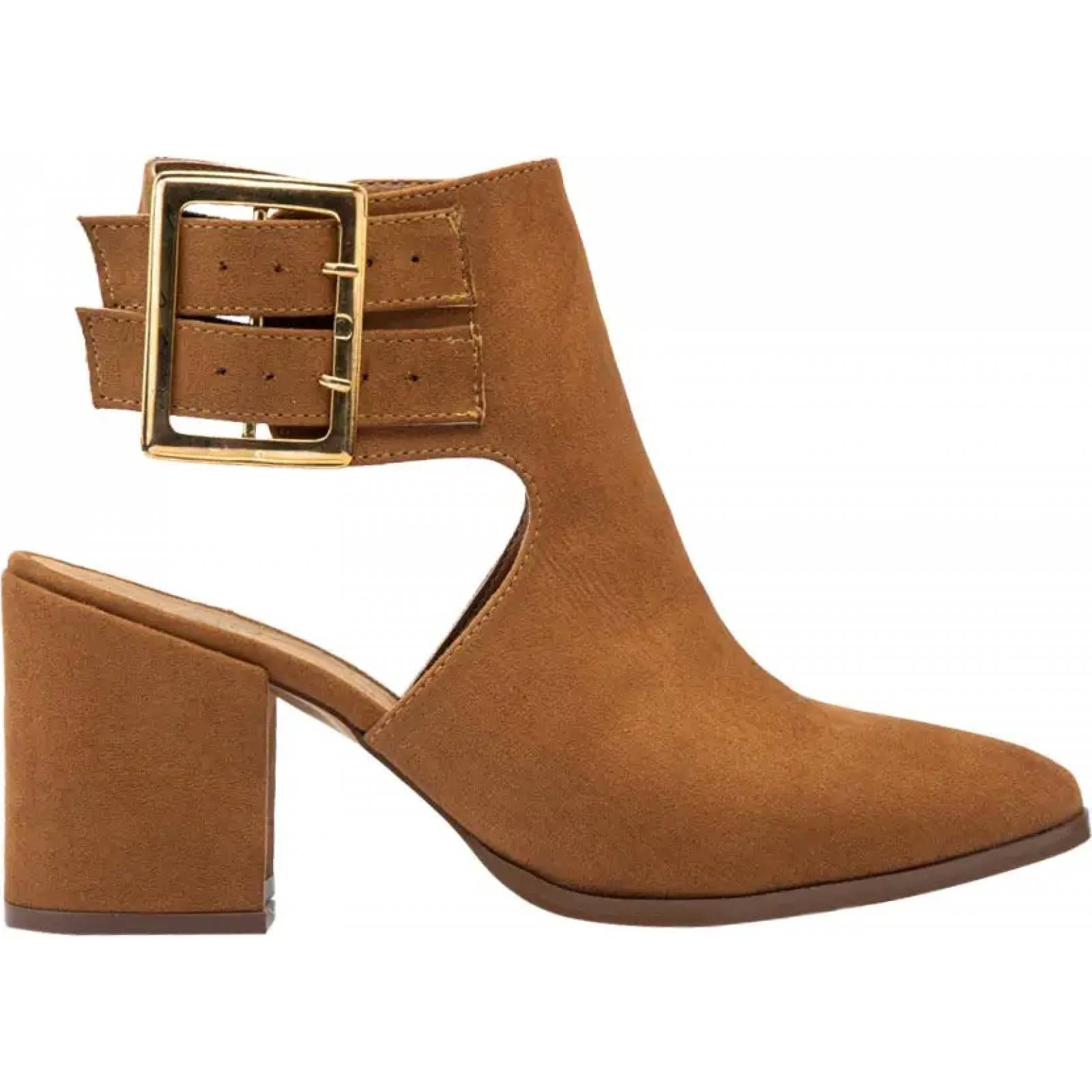 Bota casual dama camel Vi Line Fashion modelo 0510