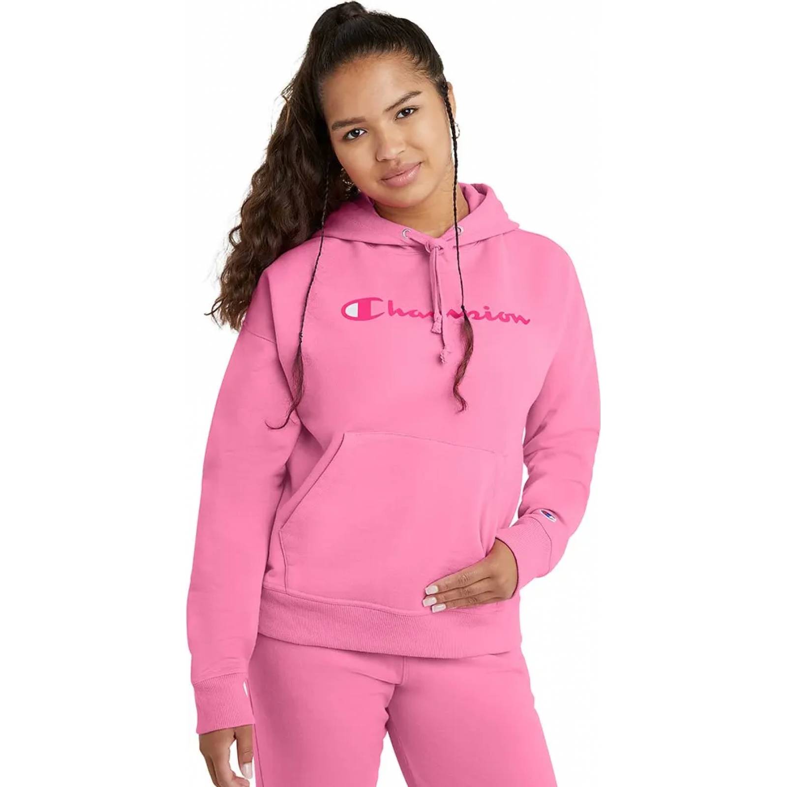 Sudadera casual dama rosa Champion modelo 3VC1