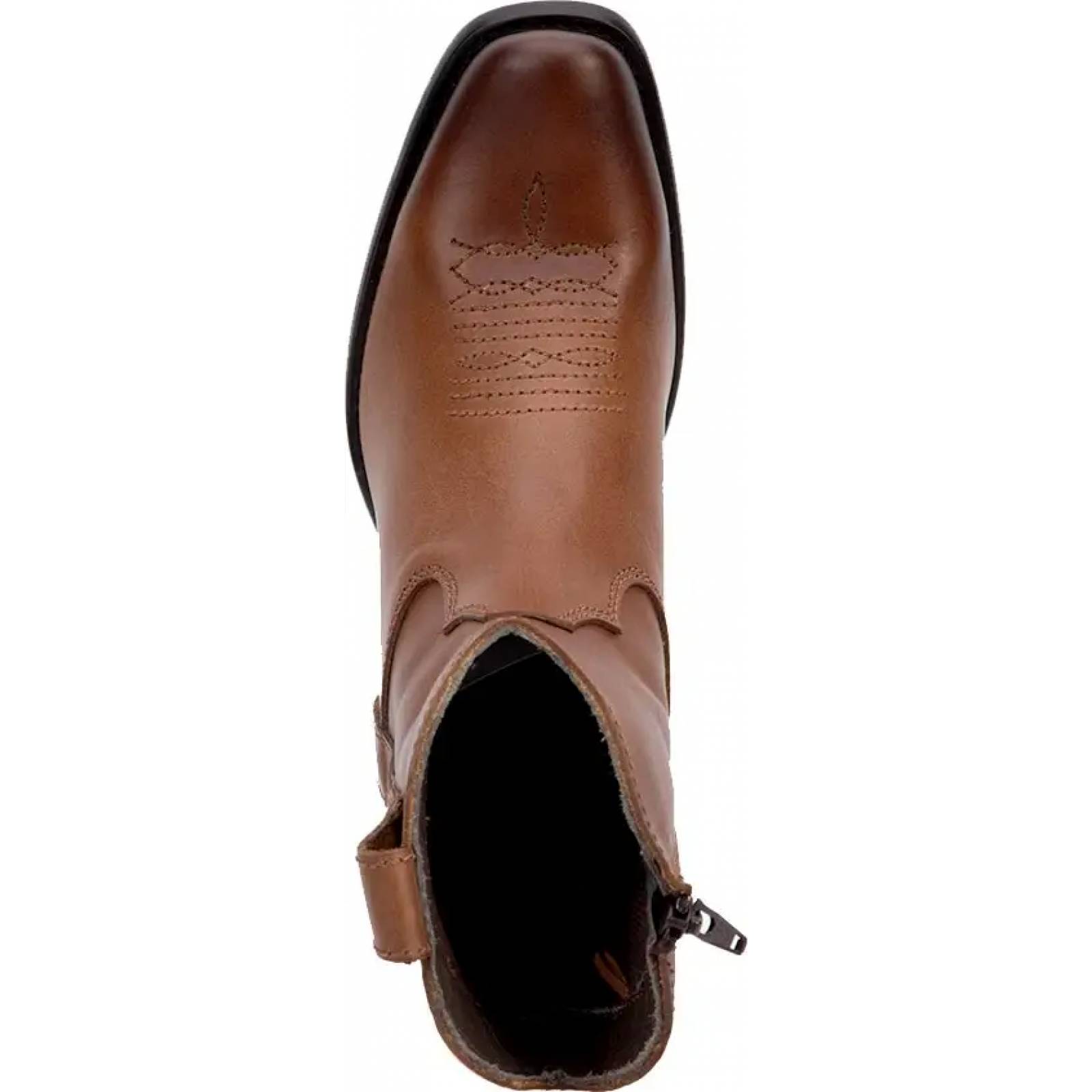 Bota vaquero vaqueras dama cognac piel Tierra Bendita modelo 1674