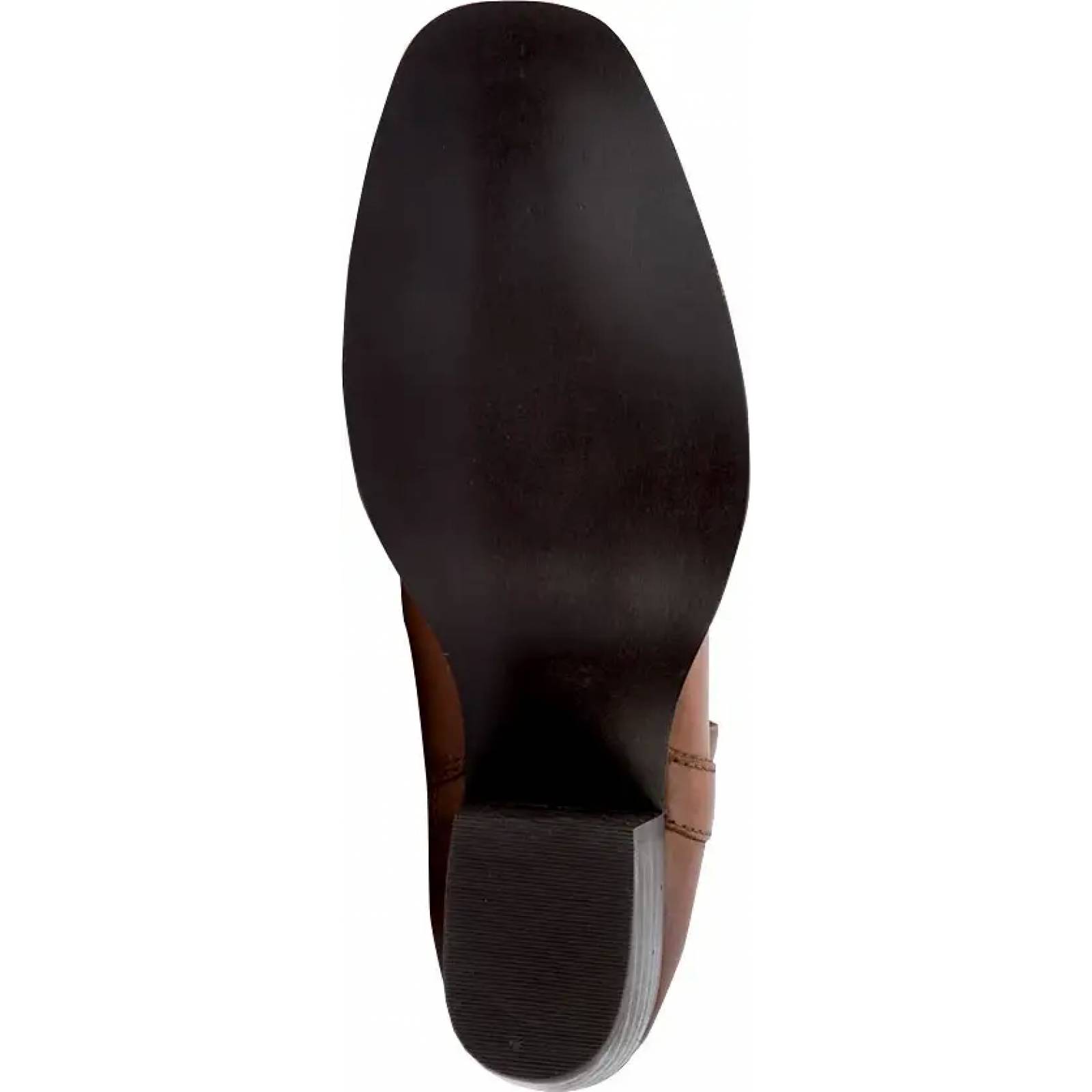 Bota vaquero vaqueras dama cognac piel Tierra Bendita modelo 1674