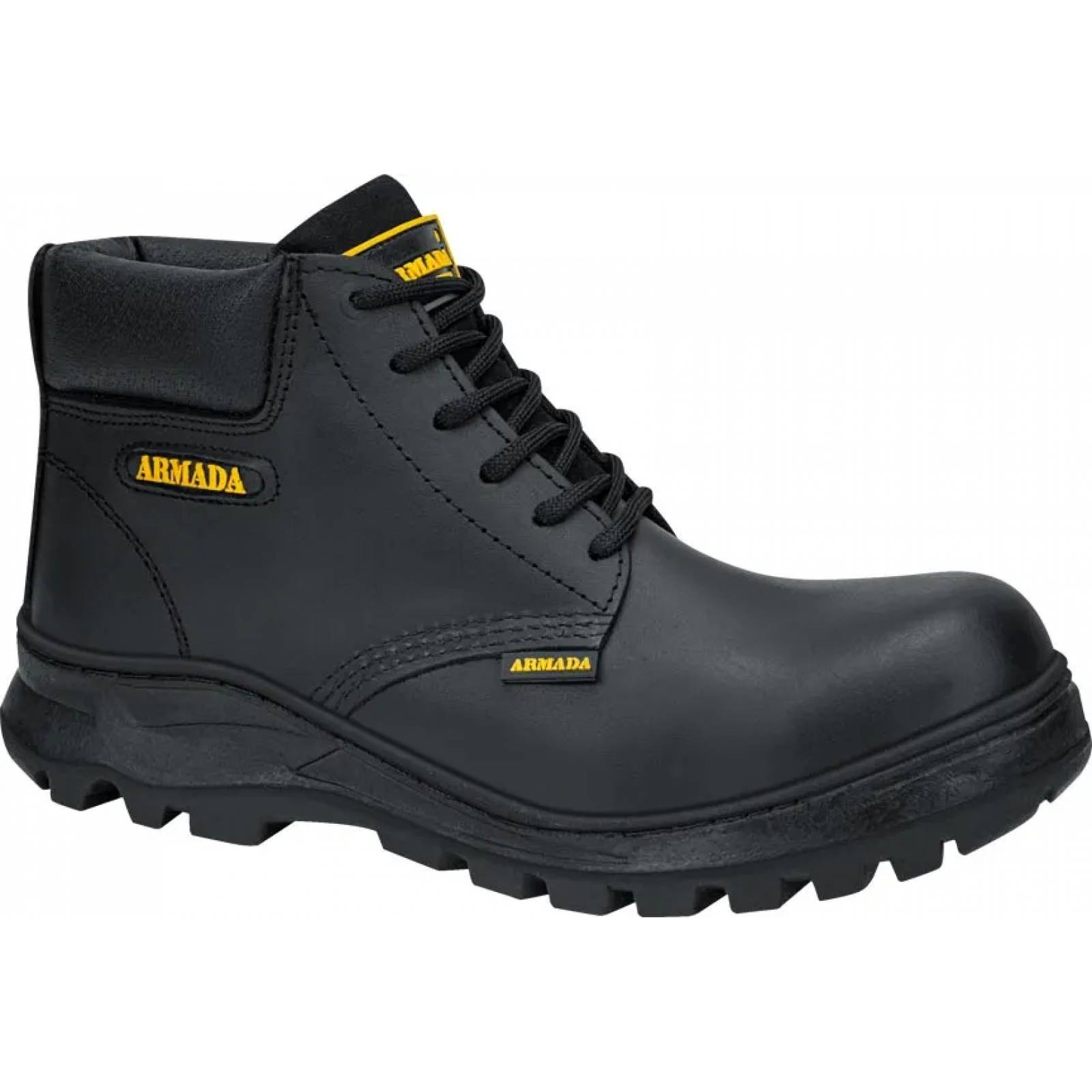 Botines caballero negro piel Armada modelo 103