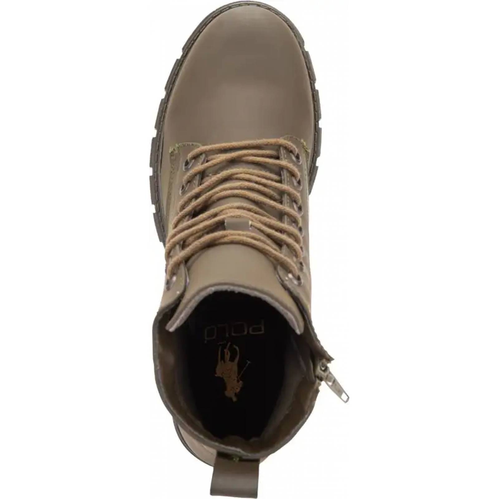 Botines dama verde olivo Hpc Polo modelo 508