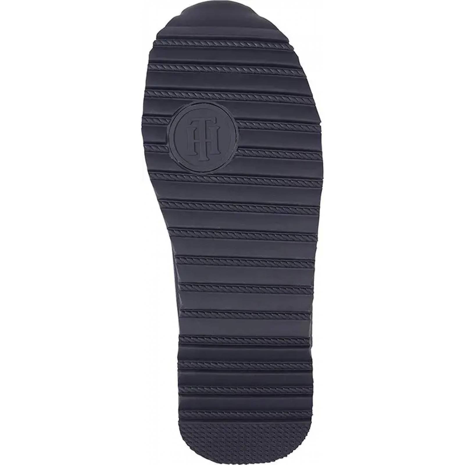 Choclo tenis casual urbano dama azul marino piel Tommy Hilfiger modelo 1DW6