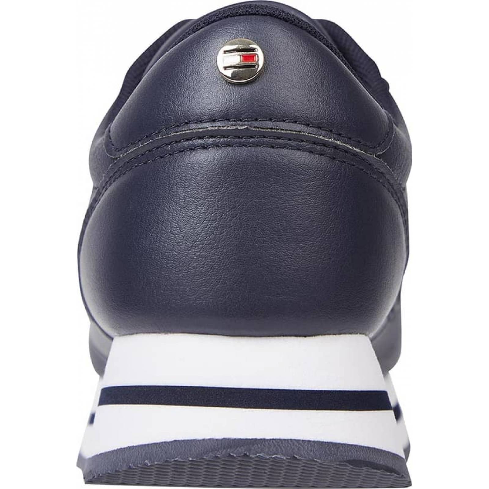 Choclo tenis casual urbano dama azul marino piel Tommy Hilfiger modelo 1DW6