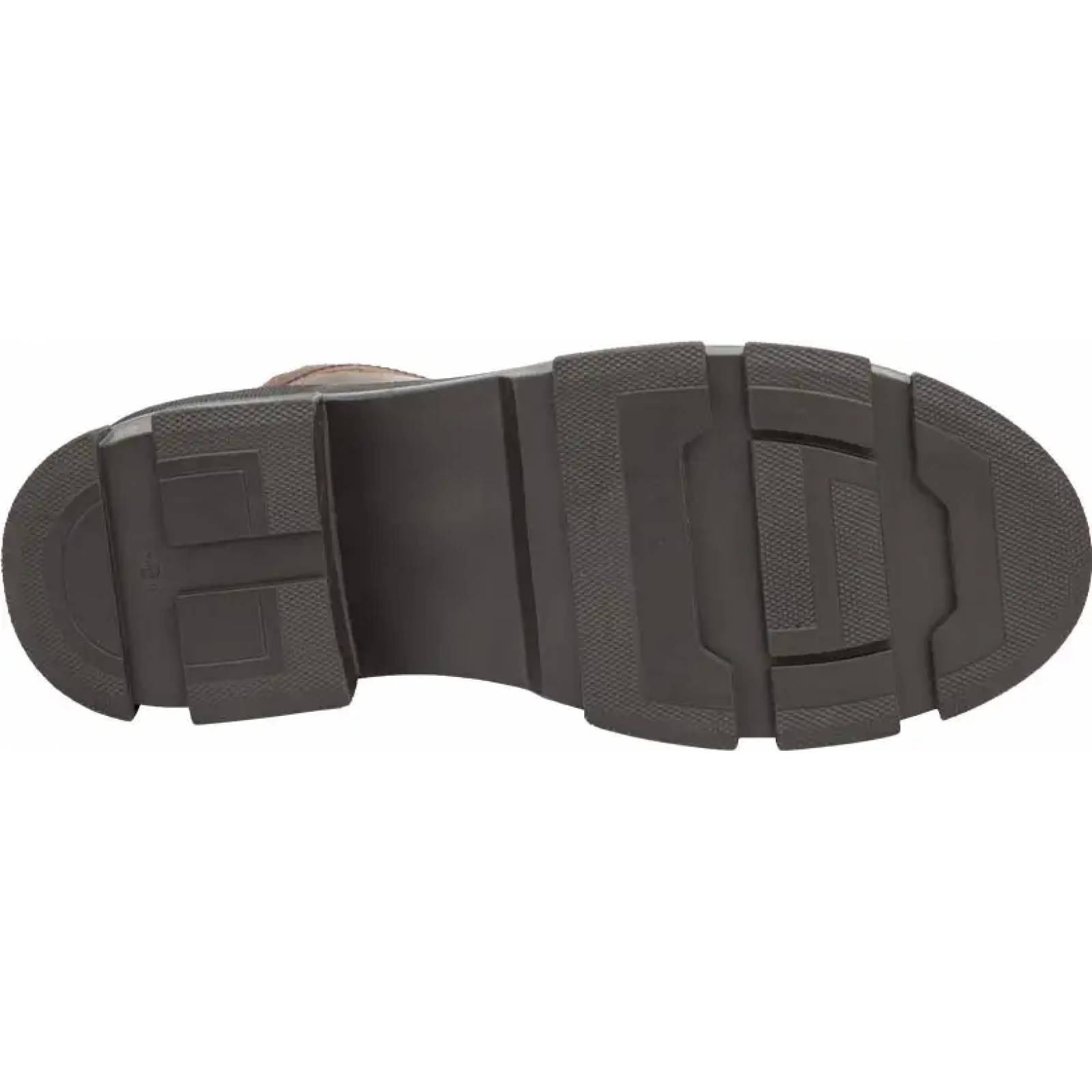 Bota heavy caballero cafe piel Hummer modelo 2918