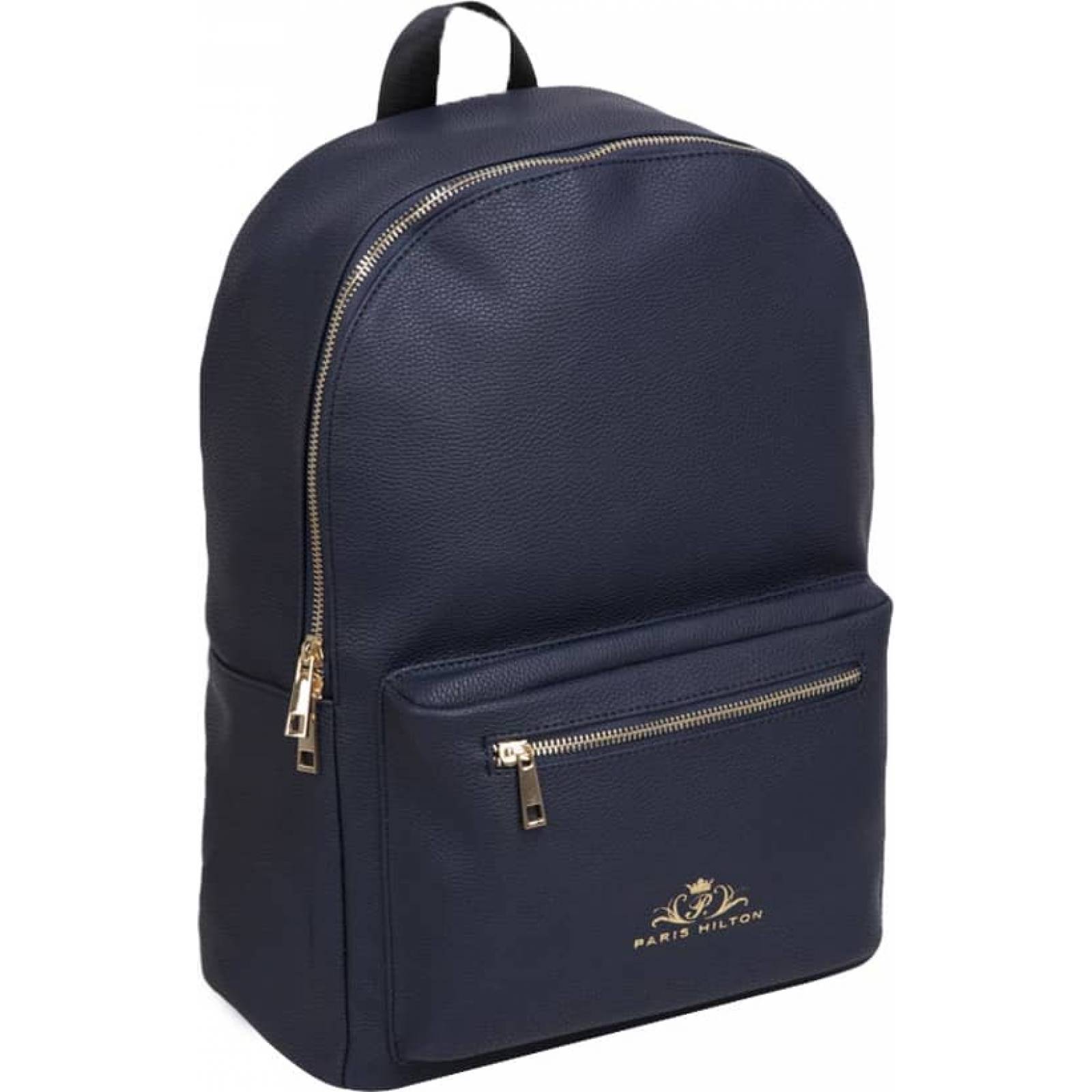 Backpack mochila/morral/maleta dama azul marino Paris Hilton modelo H901