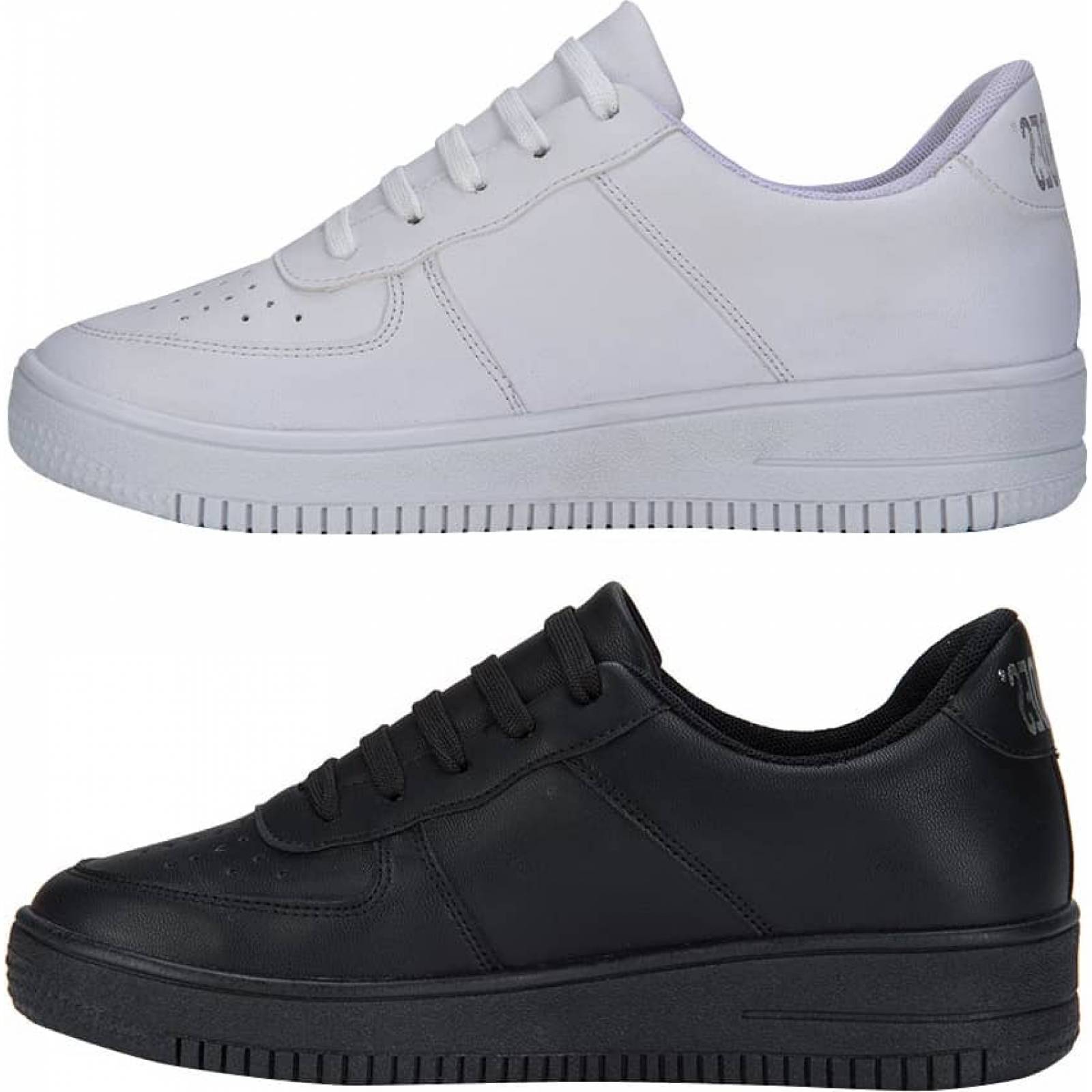 Kit 2 pares choclo tenis casual urbano dama multicolor Urban Shoes modelo D113