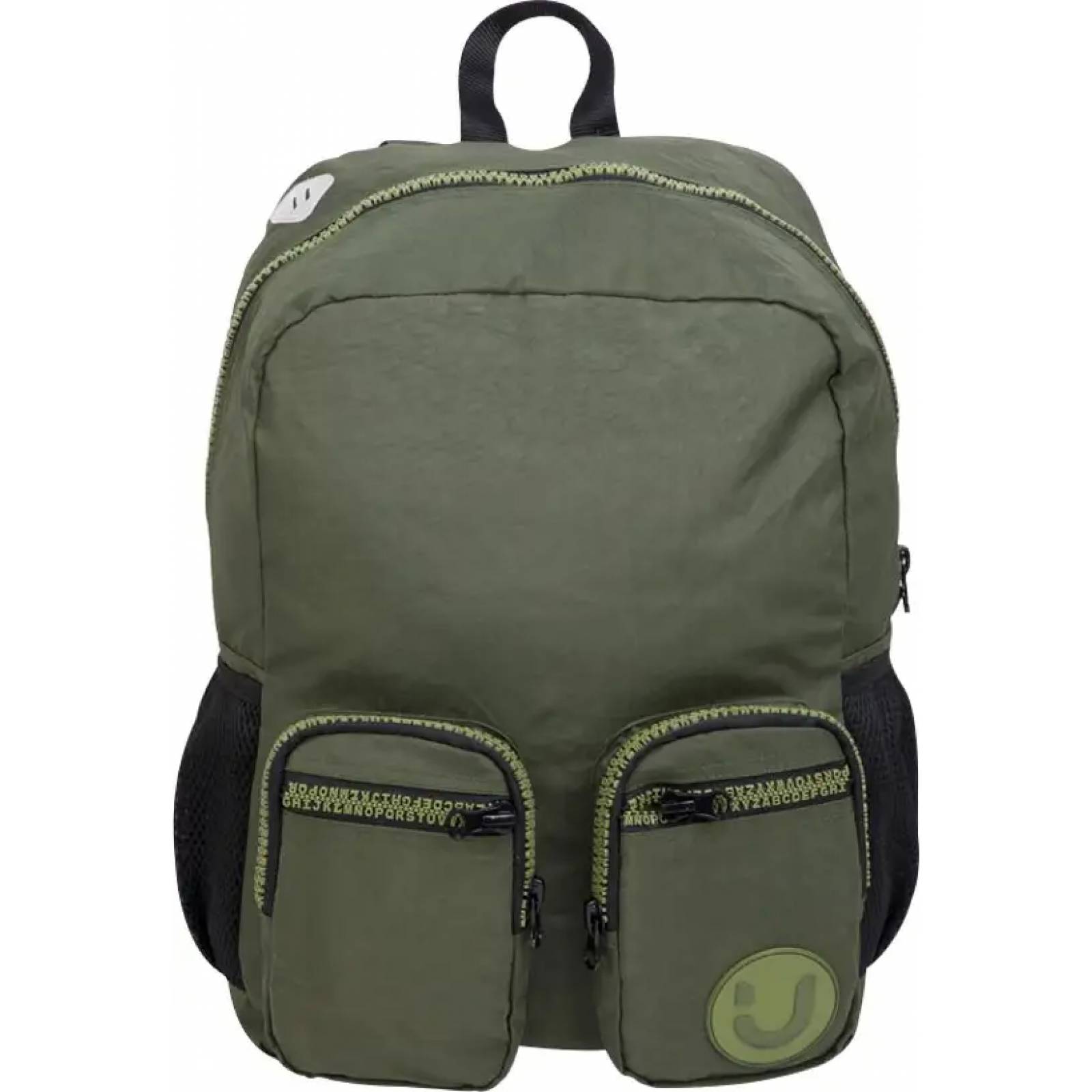 Backpack mochila/morral/maleta dama verde camuflaje Truzt modelo 2493
