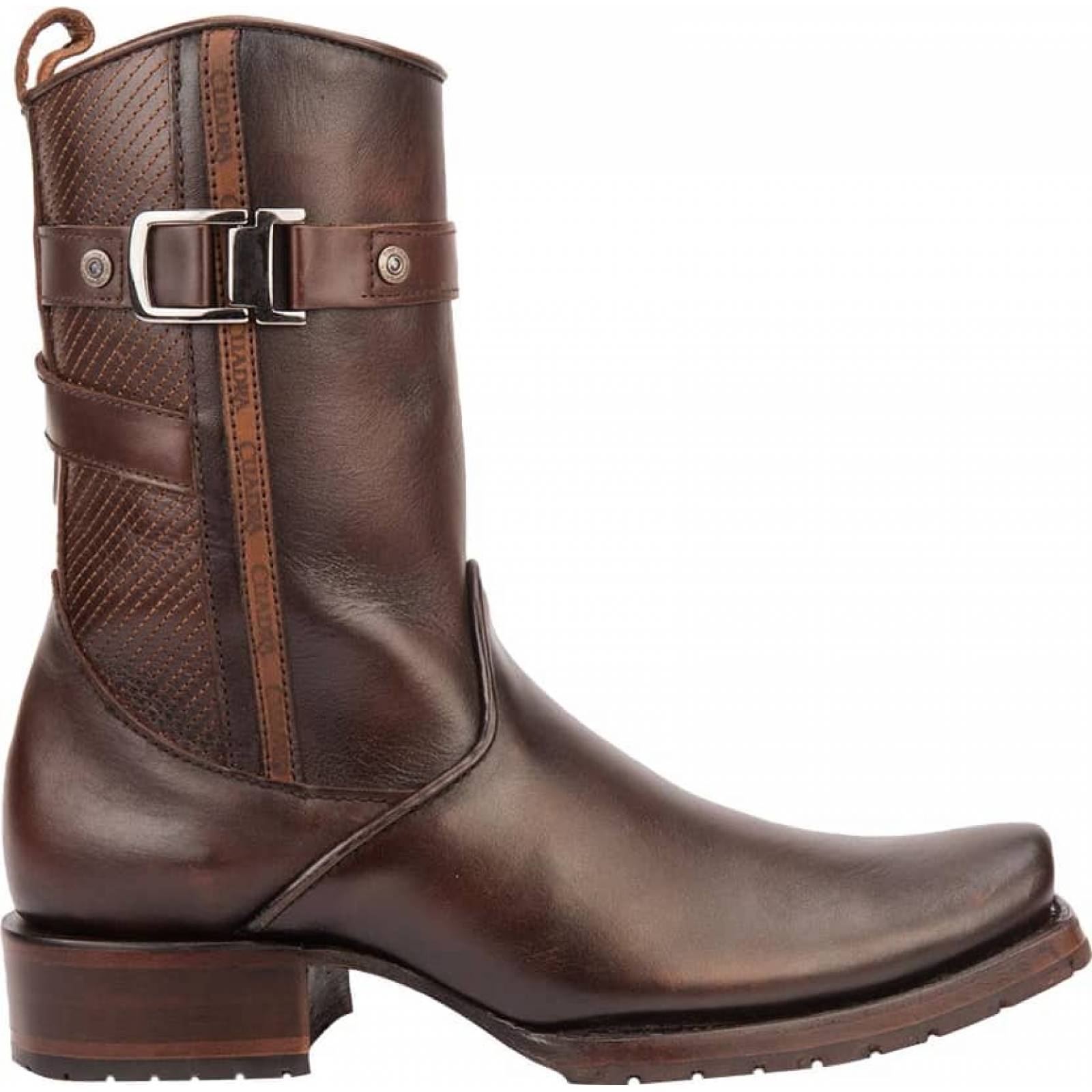 Bota vaquero vaqueras caballero cafe piel Cuadra modelo 2JRS