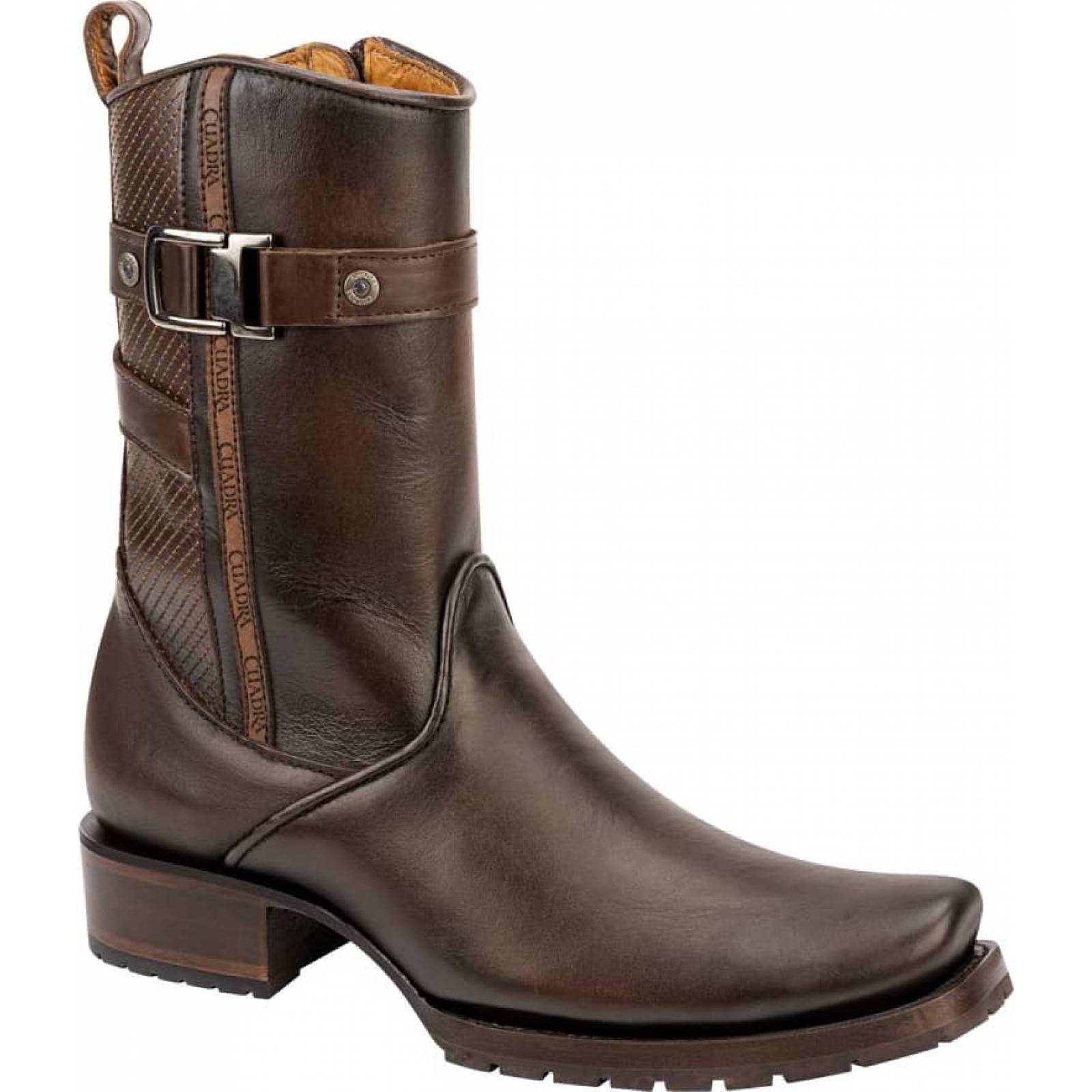 Bota vaquero vaqueras caballero cafe piel Cuadra modelo 2JRS