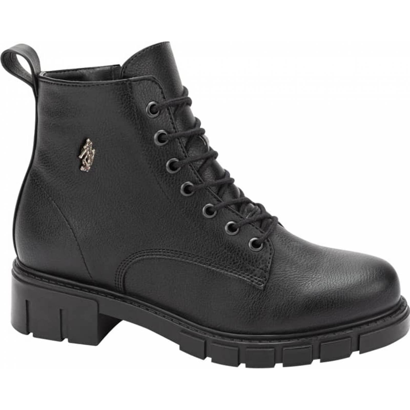 Botines dama negro Hpc Polo modelo 508