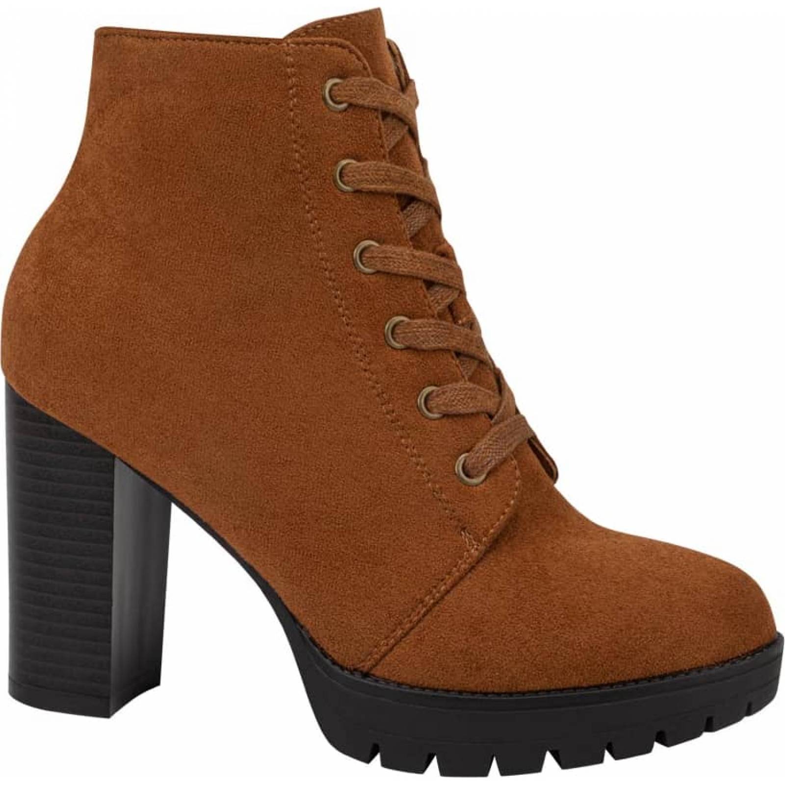 Botines dama cognac Sao Paulo modelo 8681