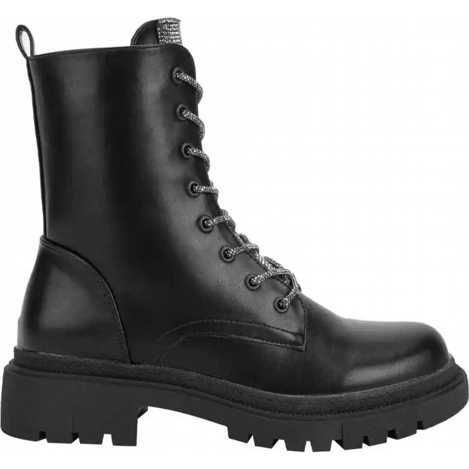Bota militar dama negro Belinda Peregrin modelo 3881