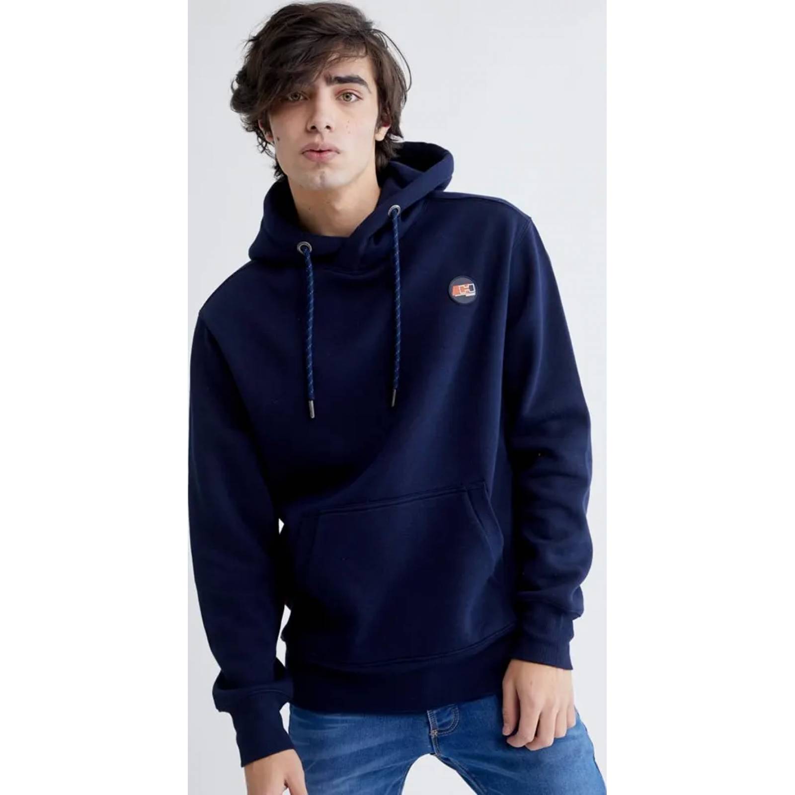 Sudadera casual caballero azul marino Hummer modelo 0027