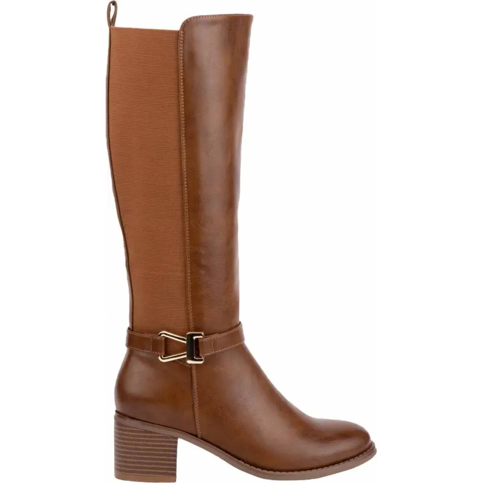 Botas largas dama cognac Tierra Bendita modelo 8801