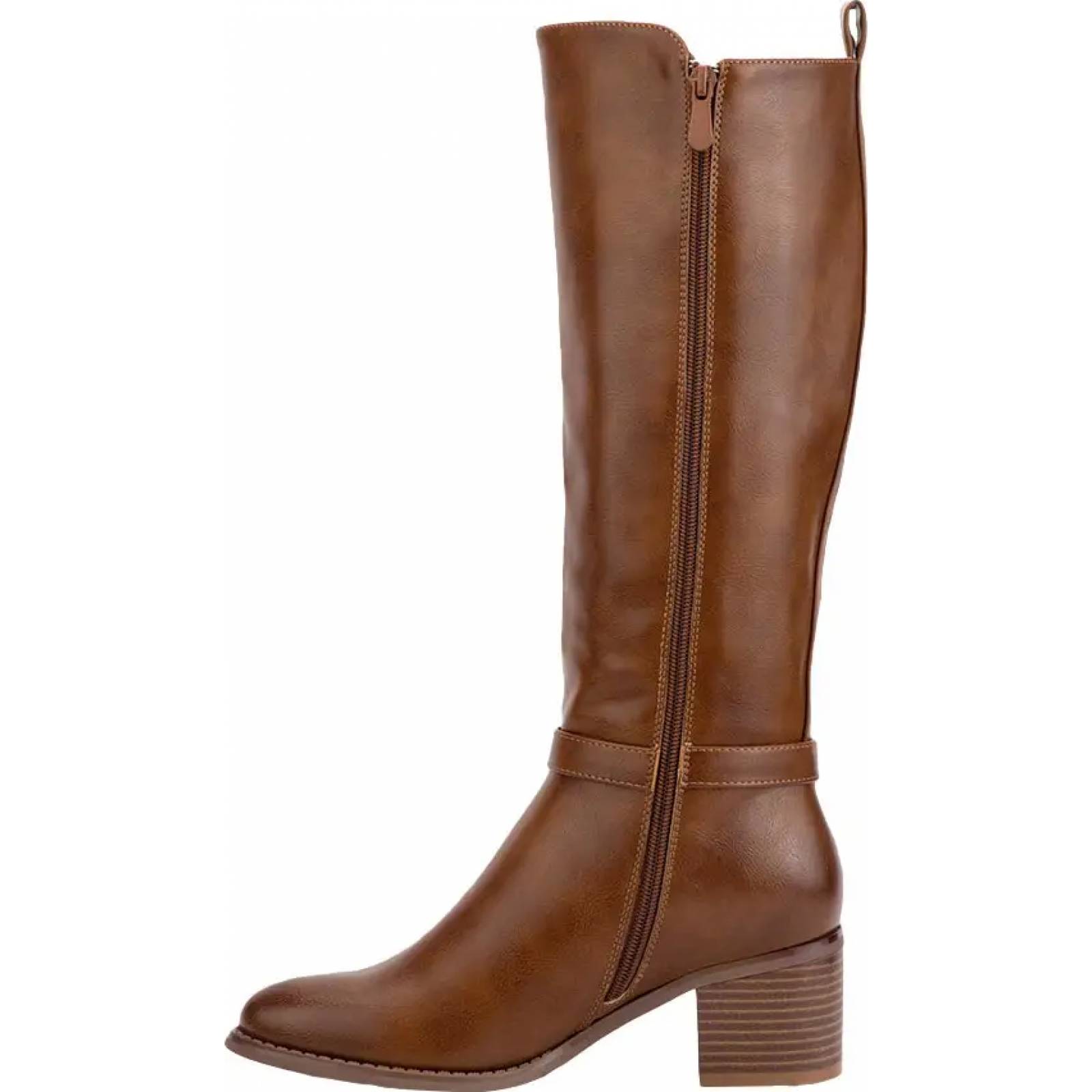 Botas largas dama cognac Tierra Bendita modelo 8801
