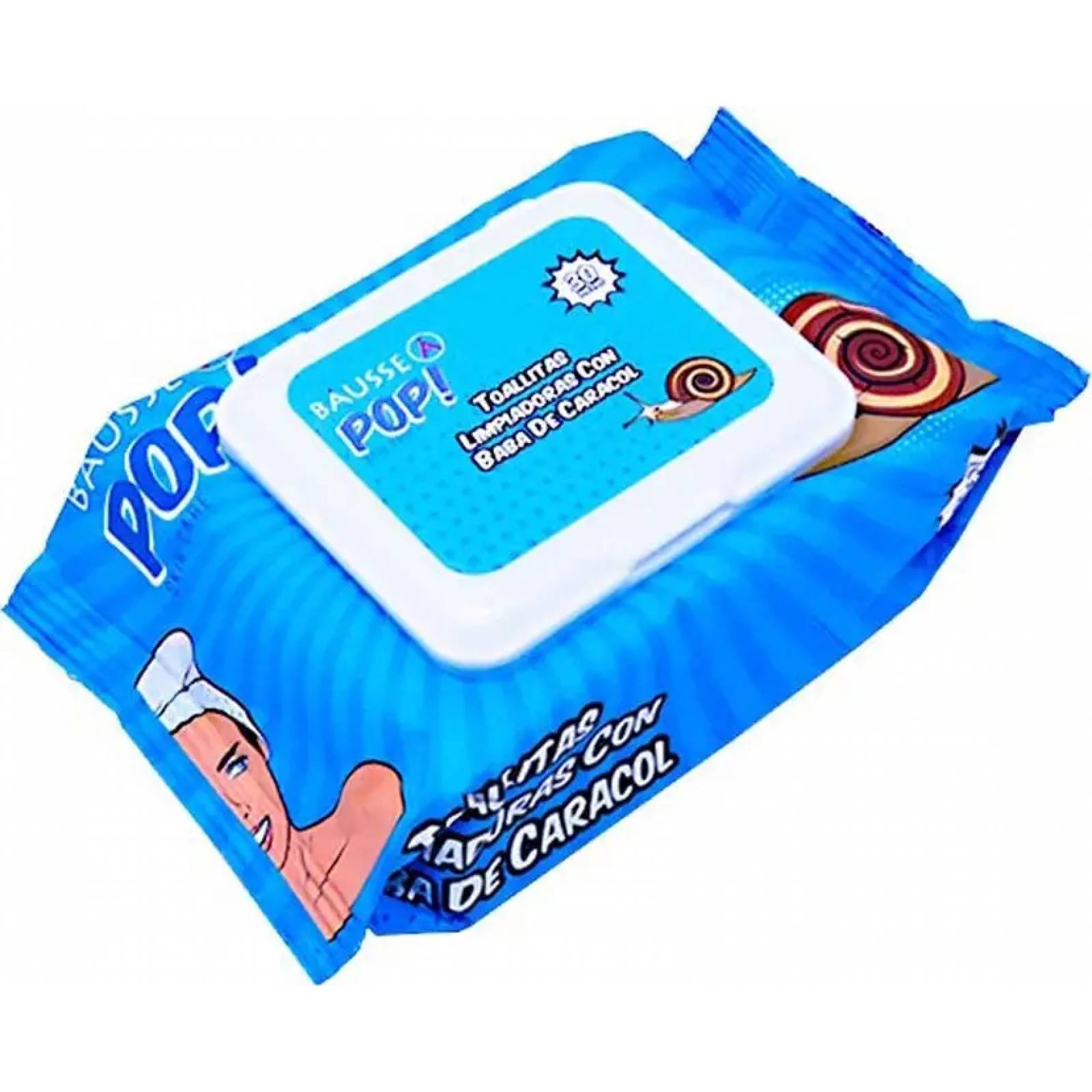 Toallitas humedas higiene personal cuidado del cuerpo azul Bausse Cosmeticos modelo M106