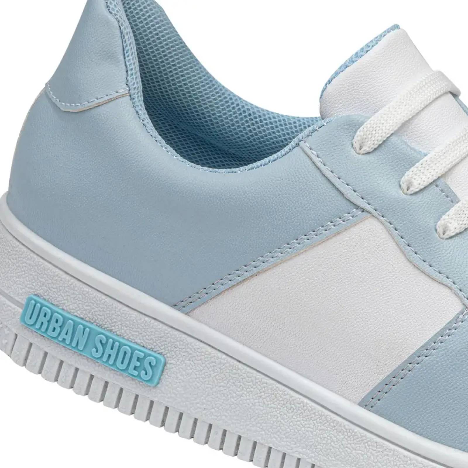 Choclo tenis casual urbano dama azul Urban Shoes modelo D113