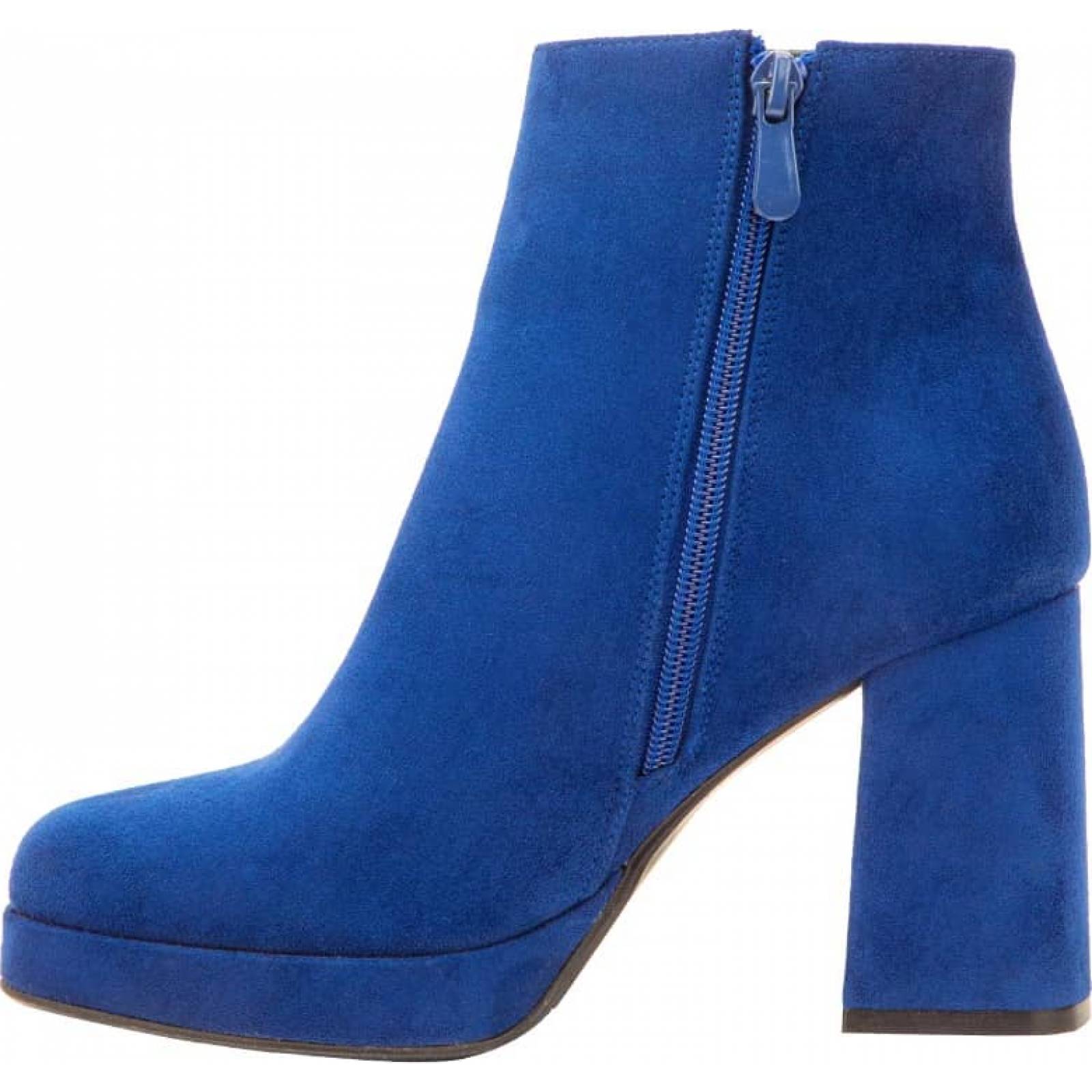 Bota vestir dama azul rey Sao Paulo modelo 2073