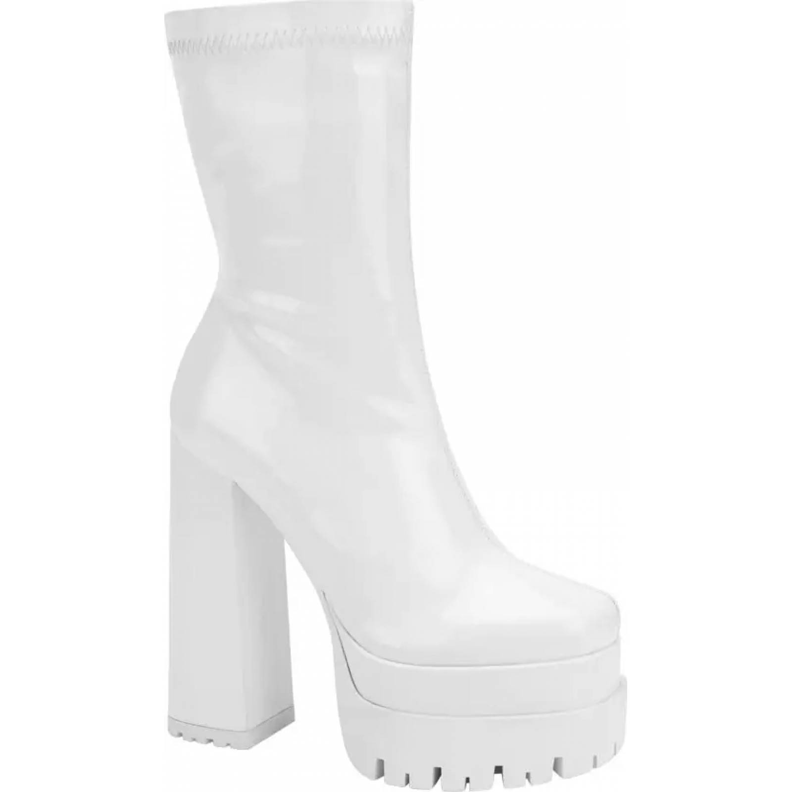 Bota vestir dama blanco Belinda Peregrin modelo 6472