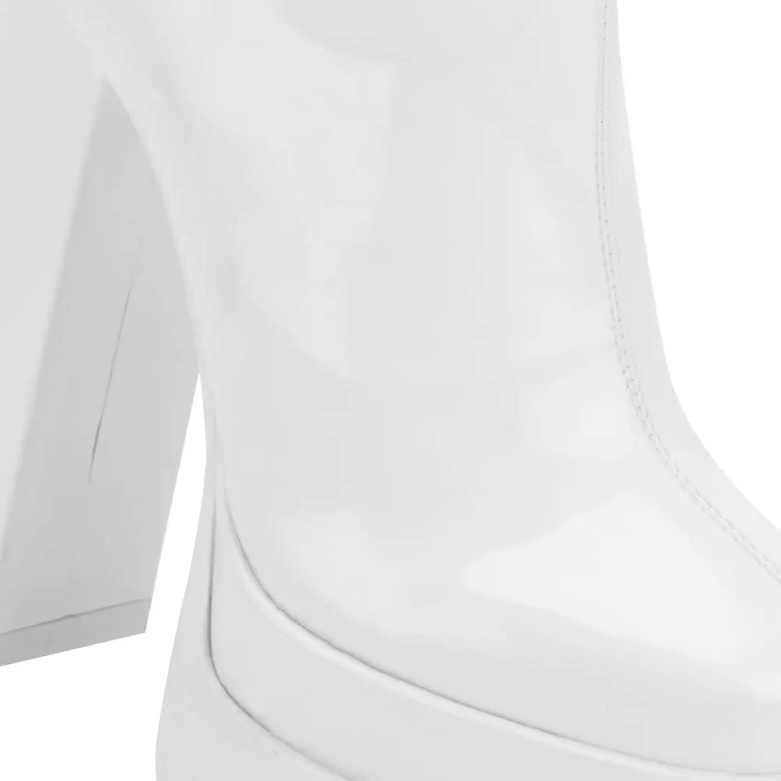 Bota vestir dama blanco Belinda Peregrin modelo 6472