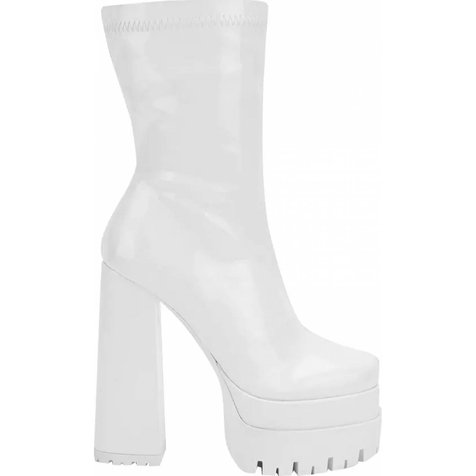 Bota vestir dama blanco Belinda Peregrin modelo 6472