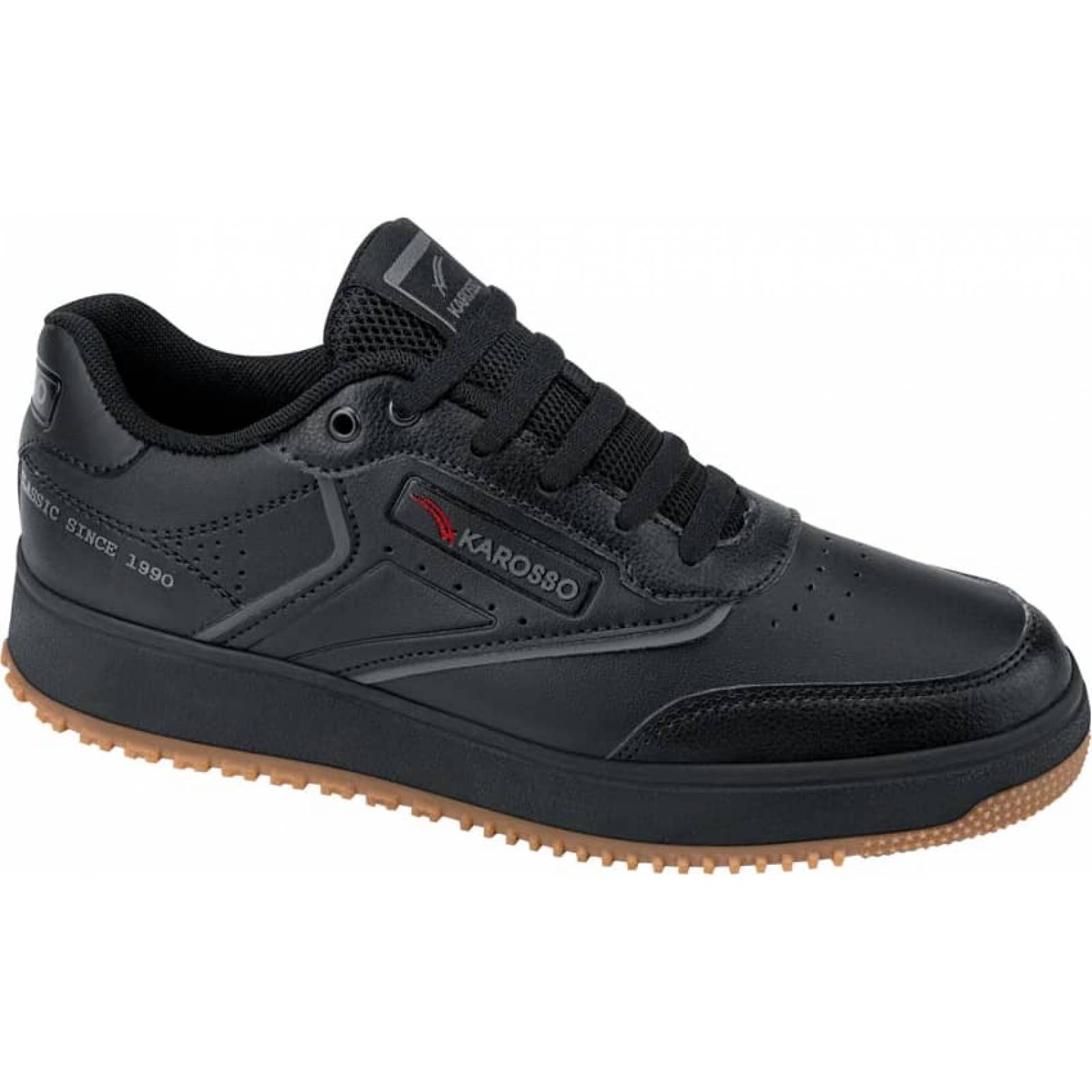 Choclo tenis casual urbano dama negro Karosso modelo FR10