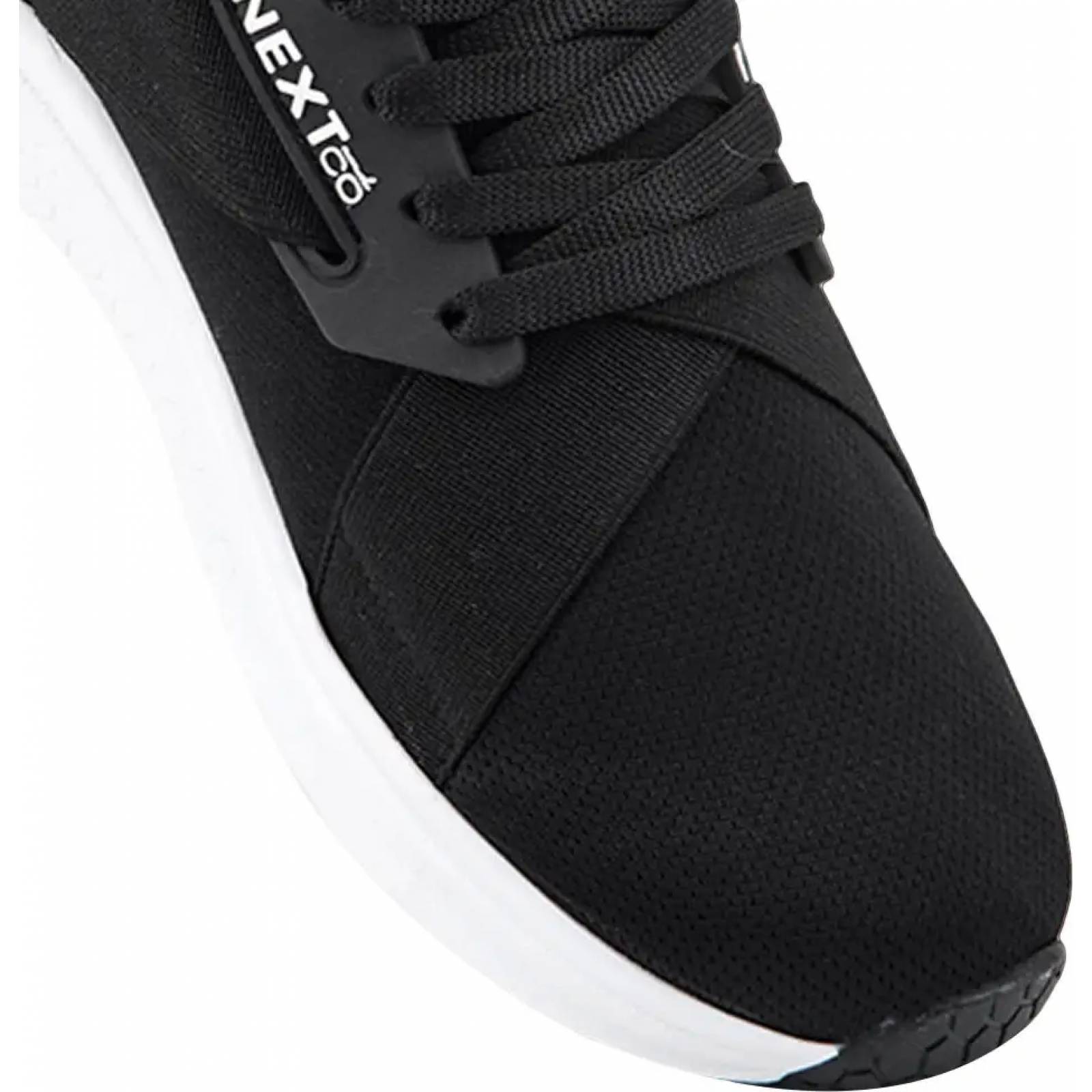 Choclo tenis casual urbano dama negro Next & Co modelo 874