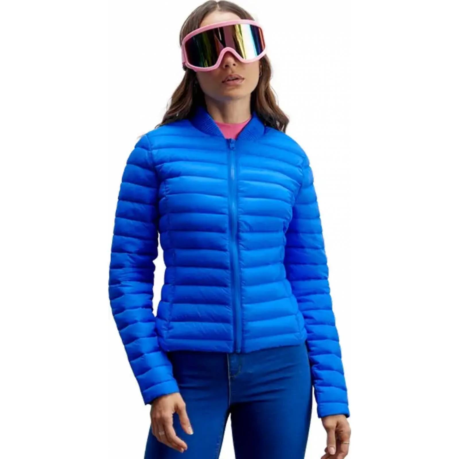 Chamarra abrigadora dama azul rey Holly Land modelo 1022