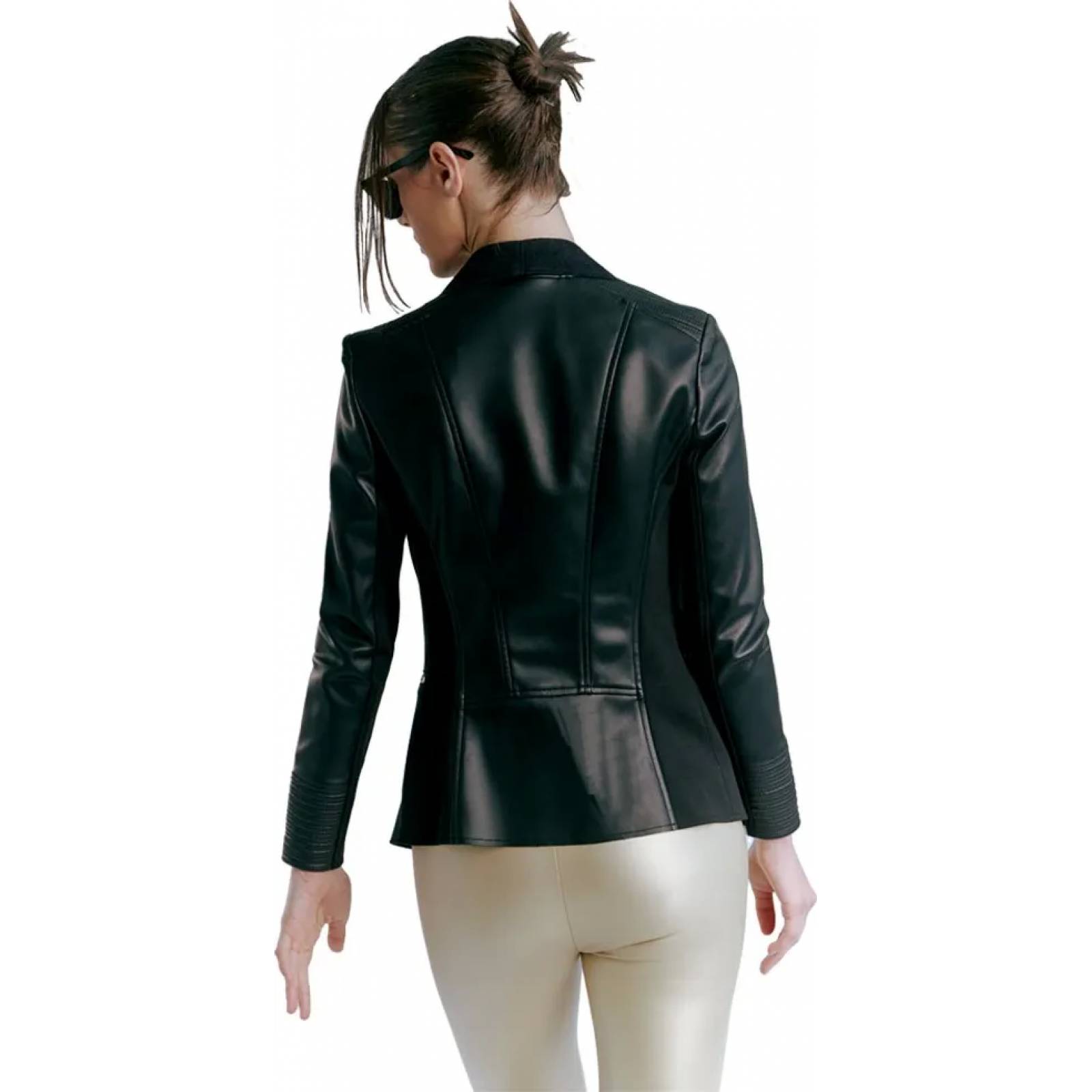 Ensamble abrigadora dama negro Holly Land modelo FELI