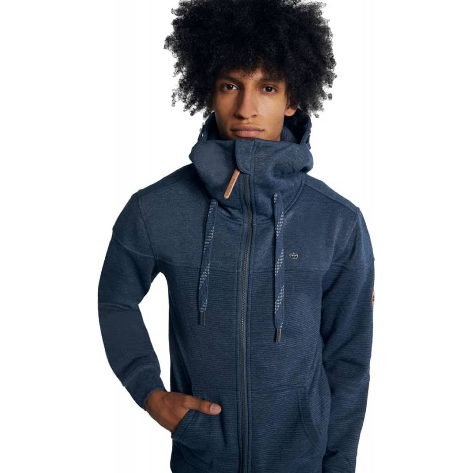 Sudadera casual caballero azul marino D.e.e.p Selection modelo NWAB