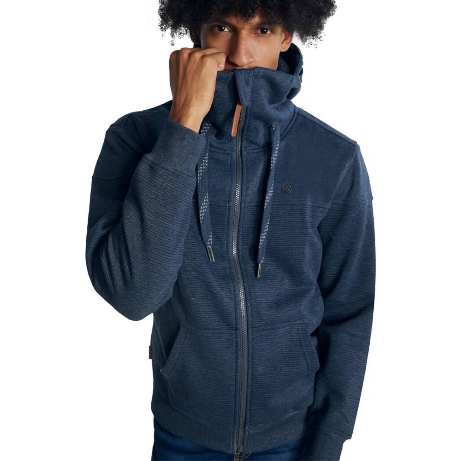 Sudadera casual caballero azul marino D.e.e.p Selection modelo NWAB