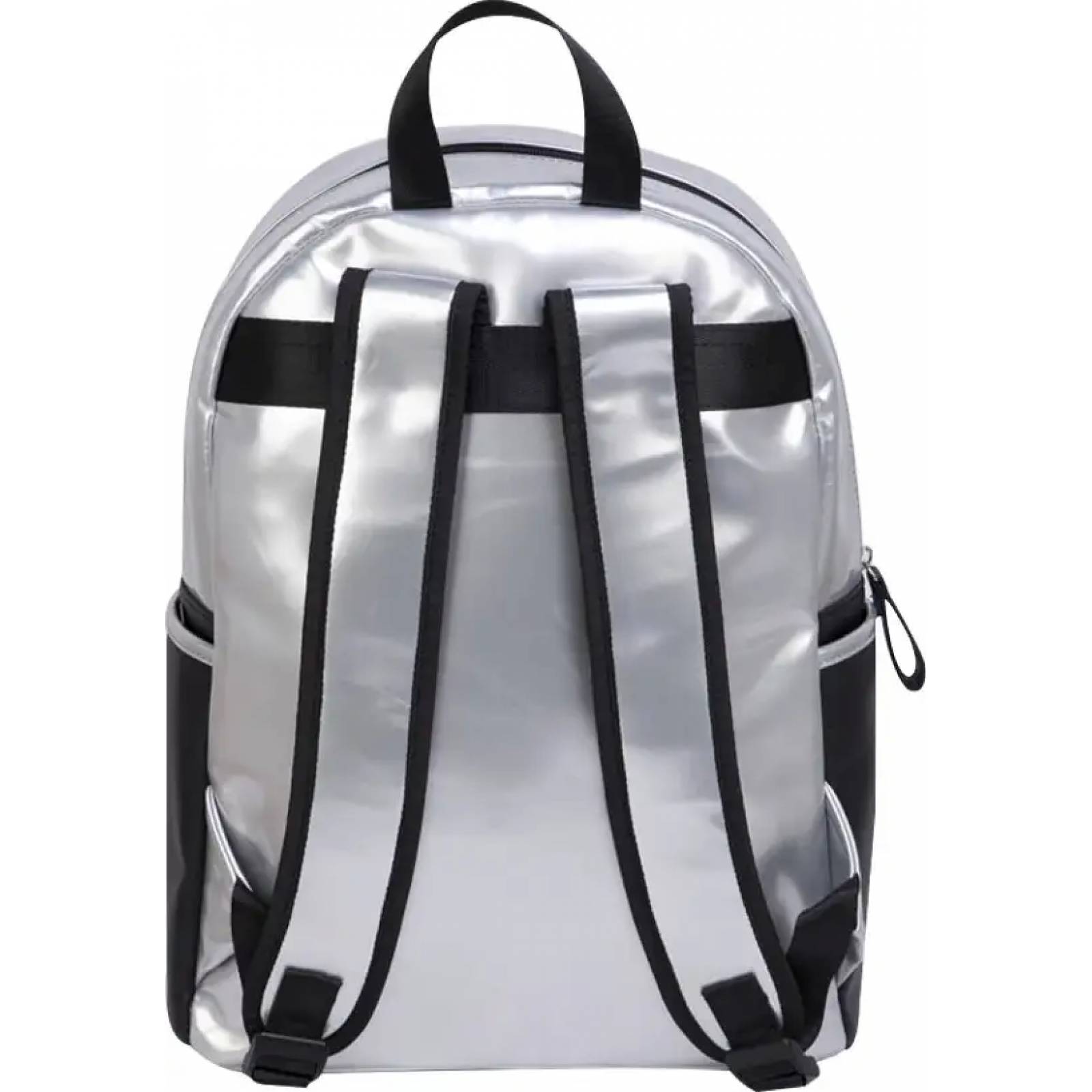 Backpack mochila/morral/maleta dama plata Paris Hilton modelo H907