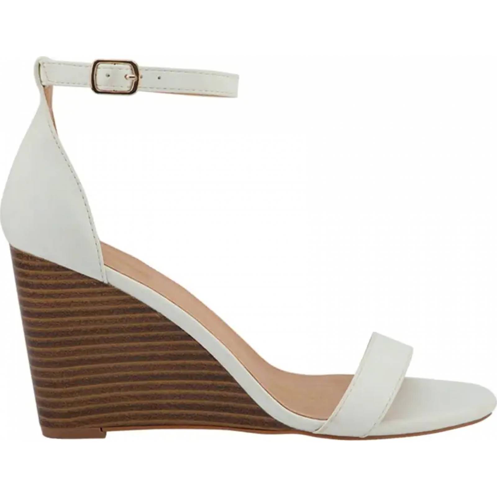 Sandalia casual dama blanco Vi Line modelo 9212