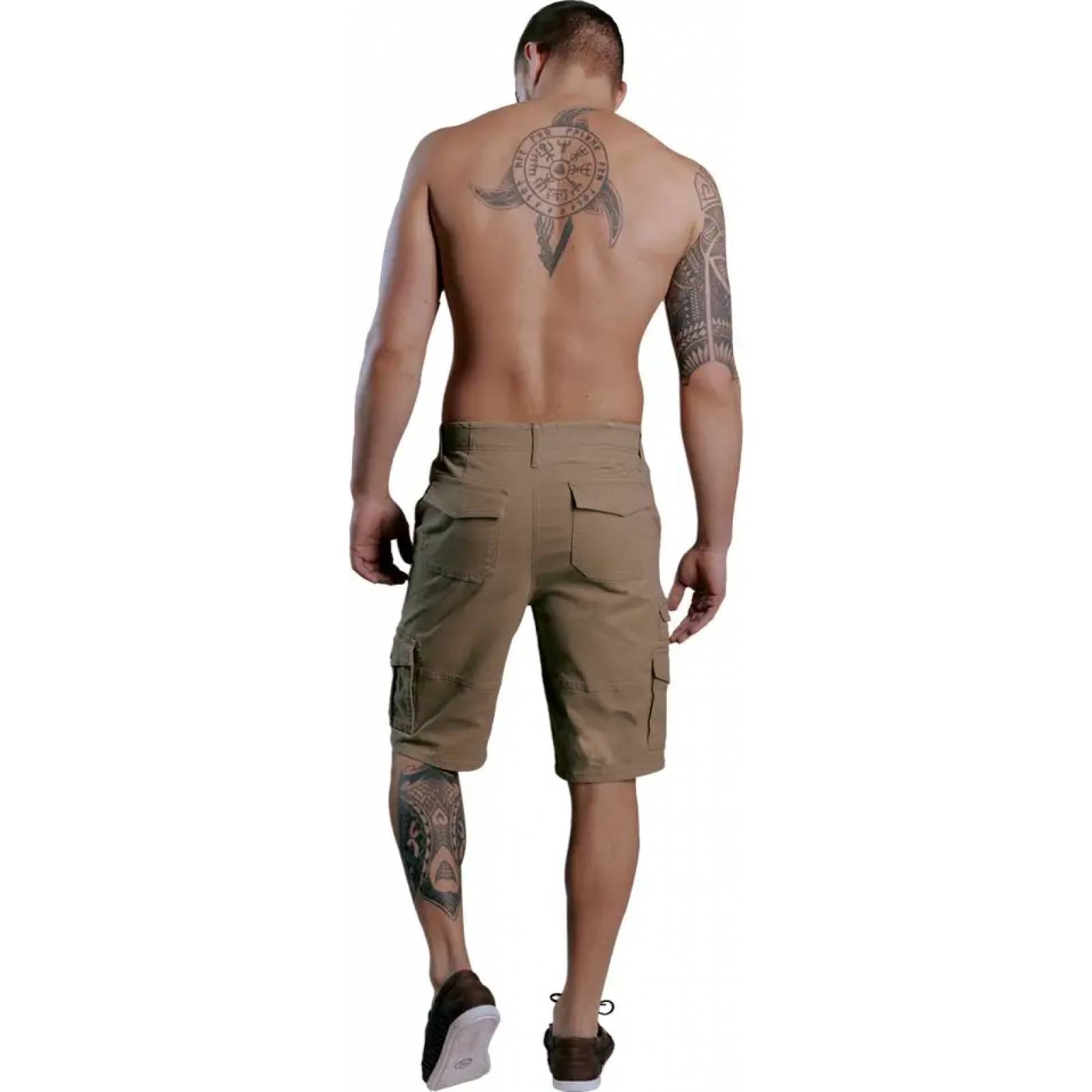 Bermuda/short casual caballero camel Goodyear modelo 4511