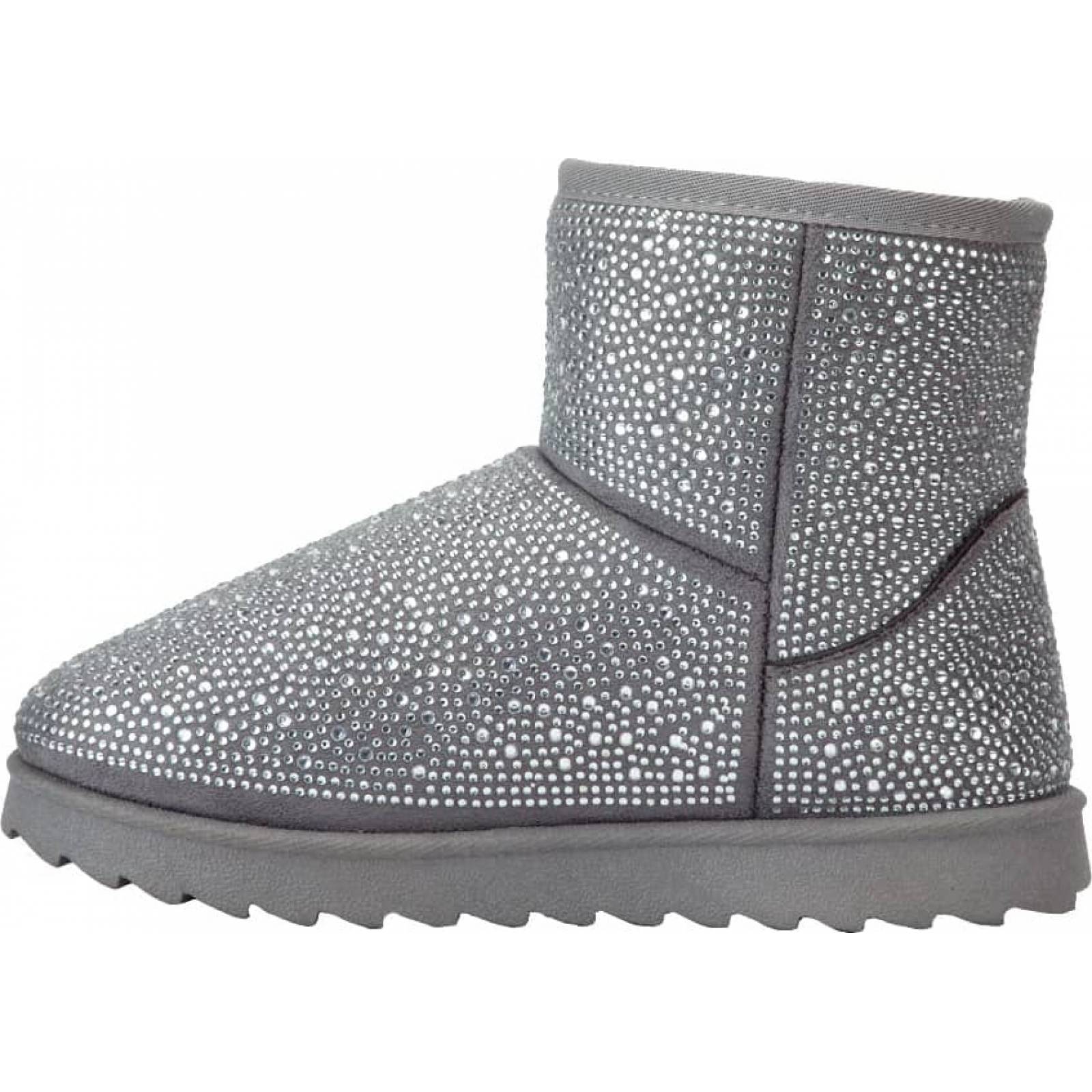 Botines dama gris Pink By Price Shoes modelo 0959