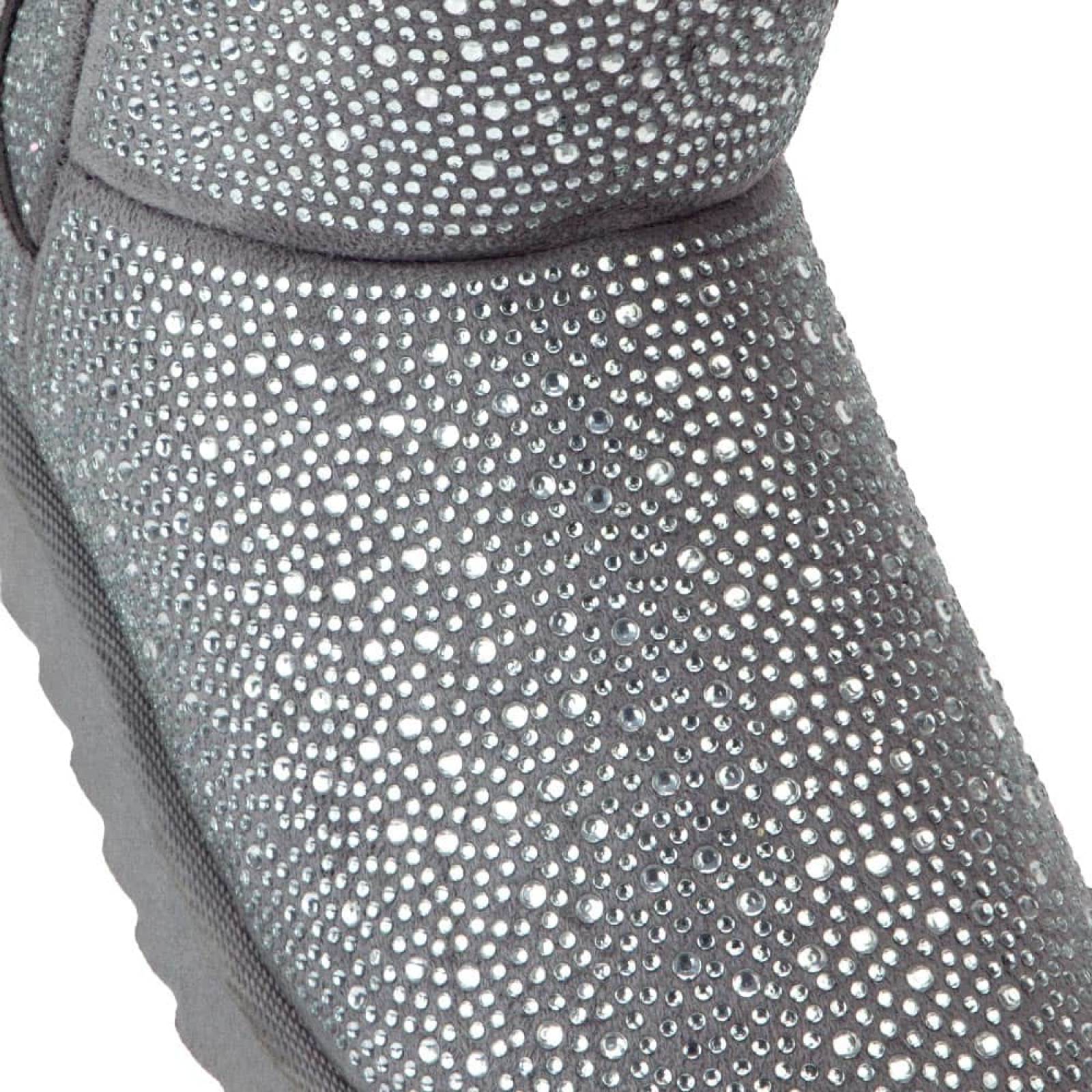 Botines dama gris Pink By Price Shoes modelo 0959