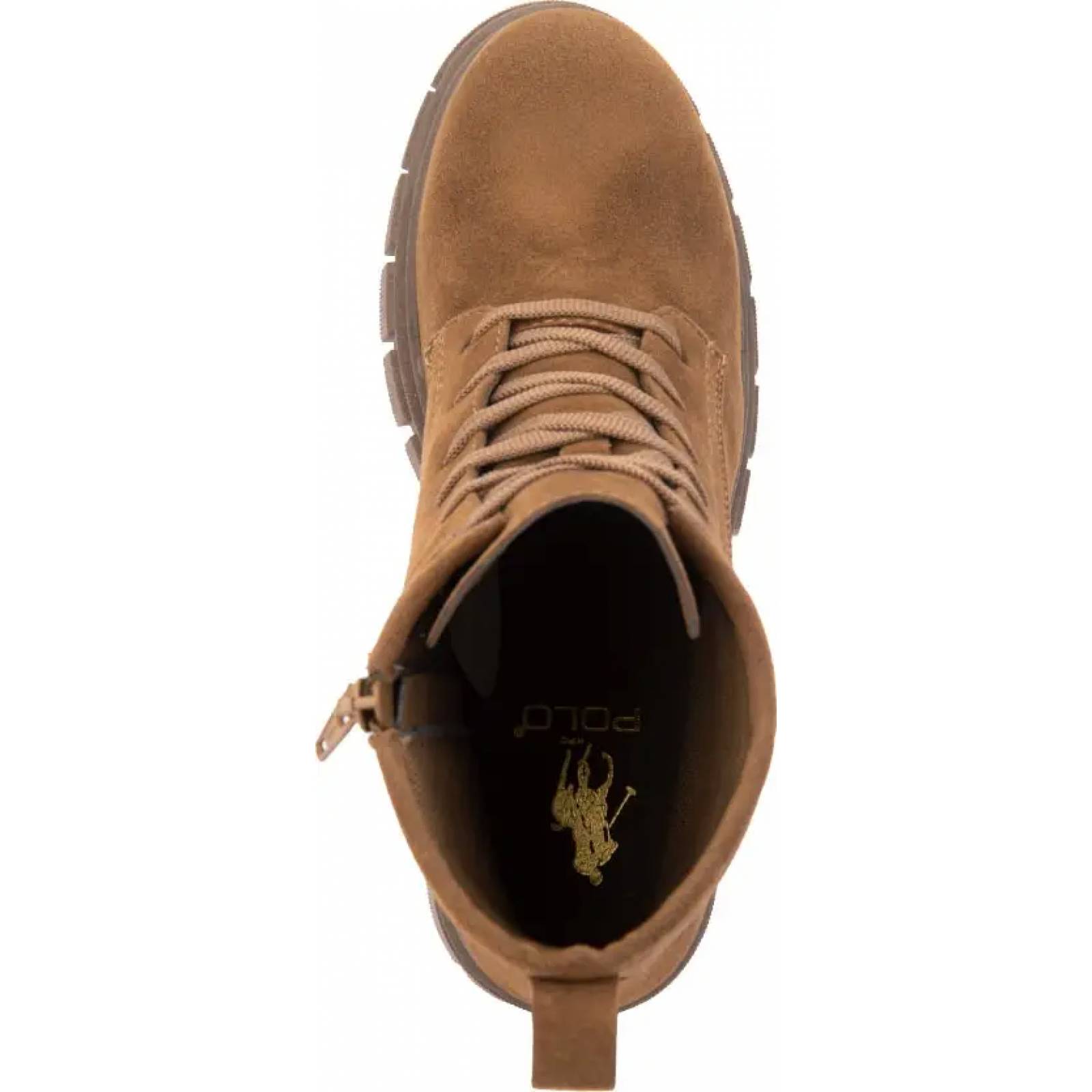 Bota militar dama camel Hpc Polo modelo 1302