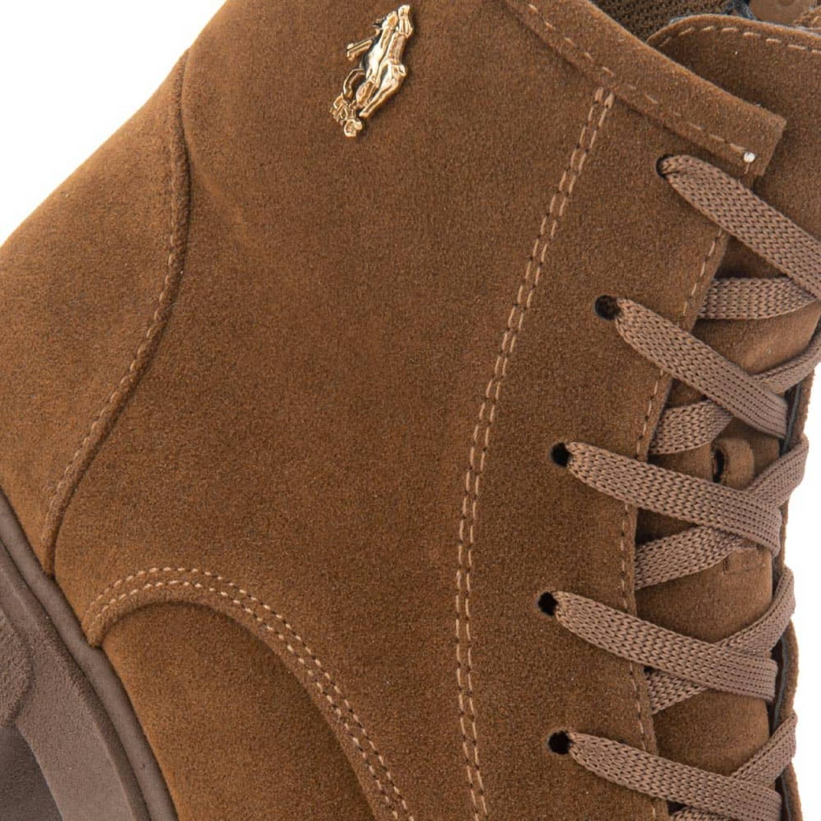 Bota militar dama camel Hpc Polo modelo 1302