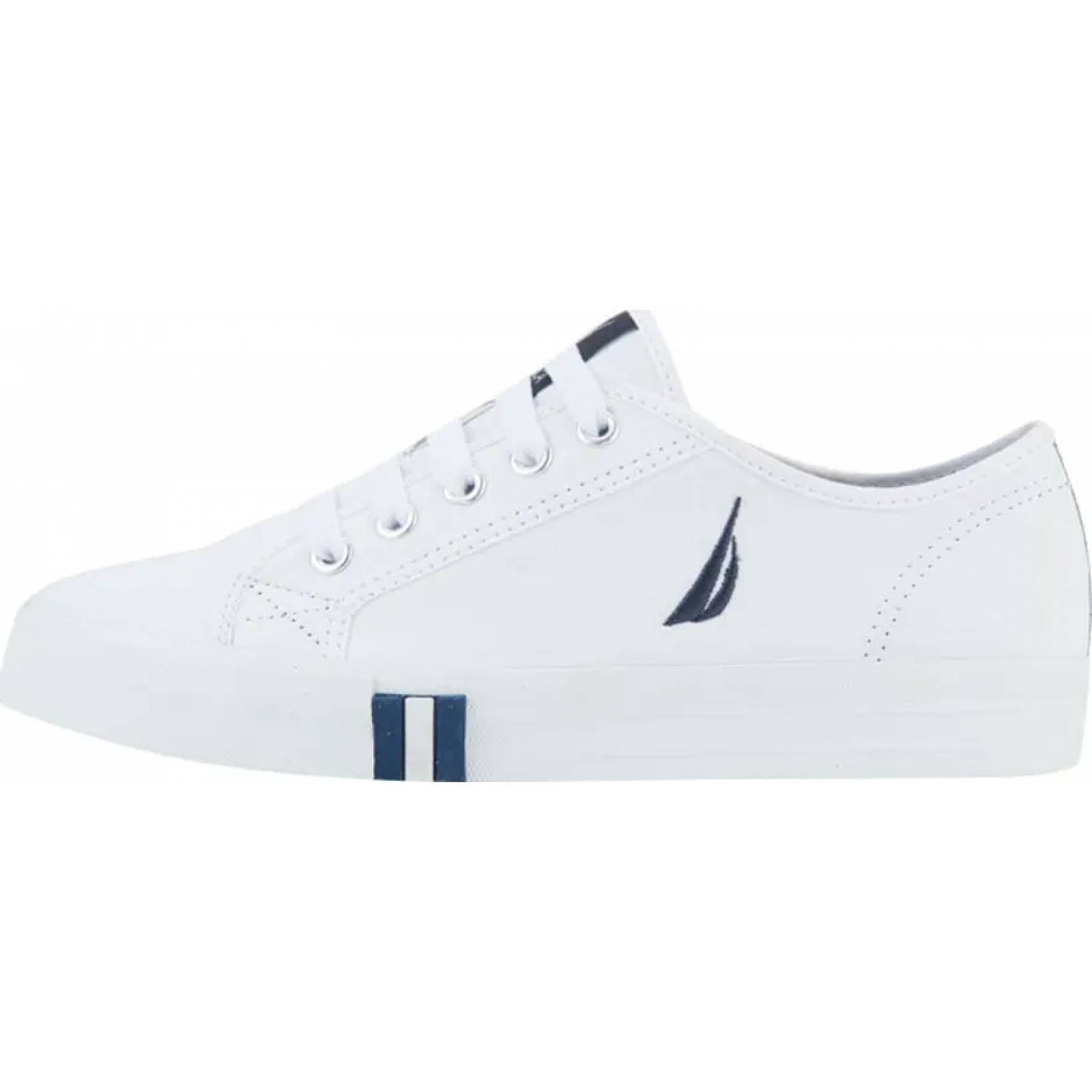 Choclo tenis casual urbano dama blanco Nautica modelo RENA