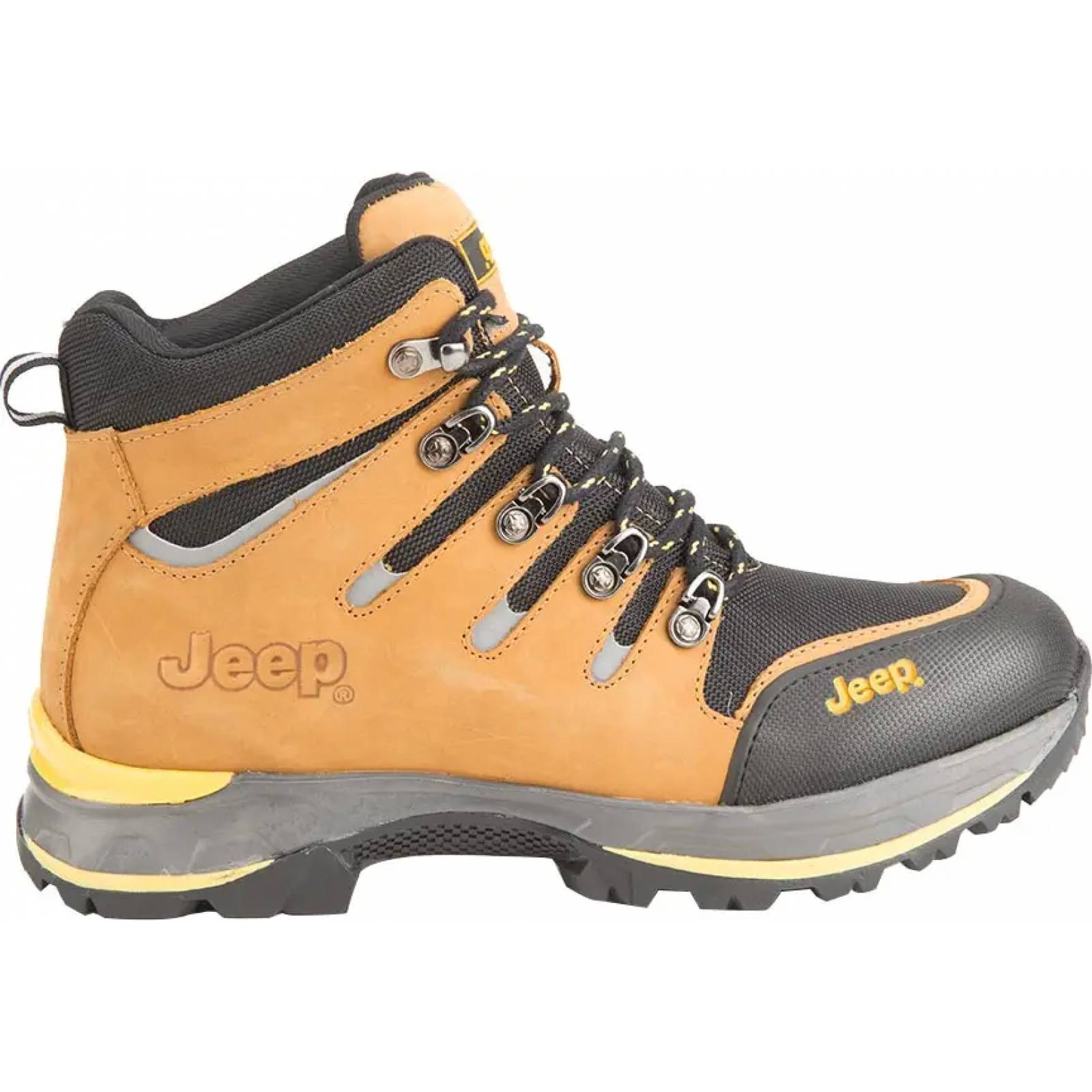 Bota hiker caballero dorado piel Jeep modelo 0920