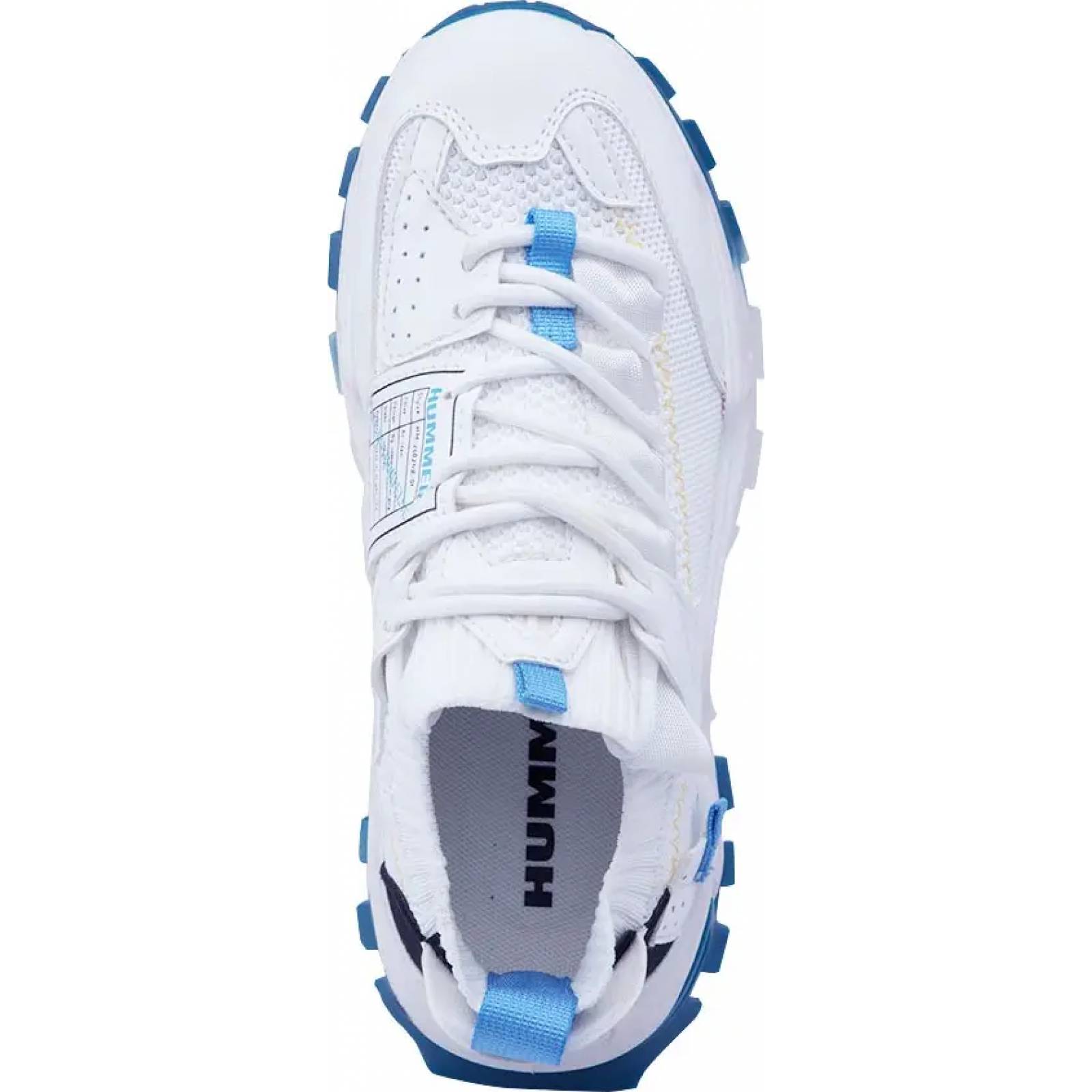 Choclo tenis casual urbano dama blanco Hummer modelo 4801