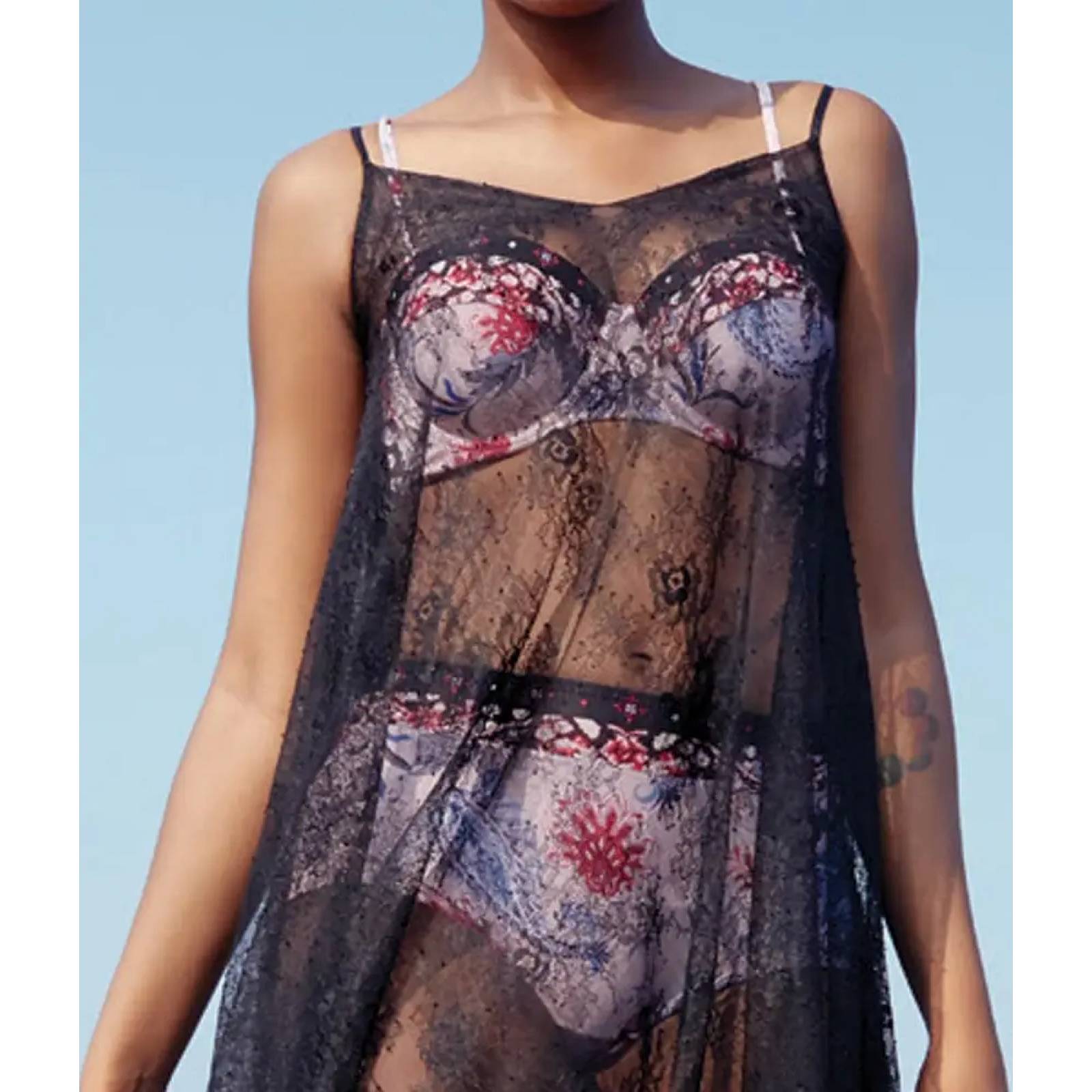 Salida de playa de playa dama negro Holly Land modelo PLEA