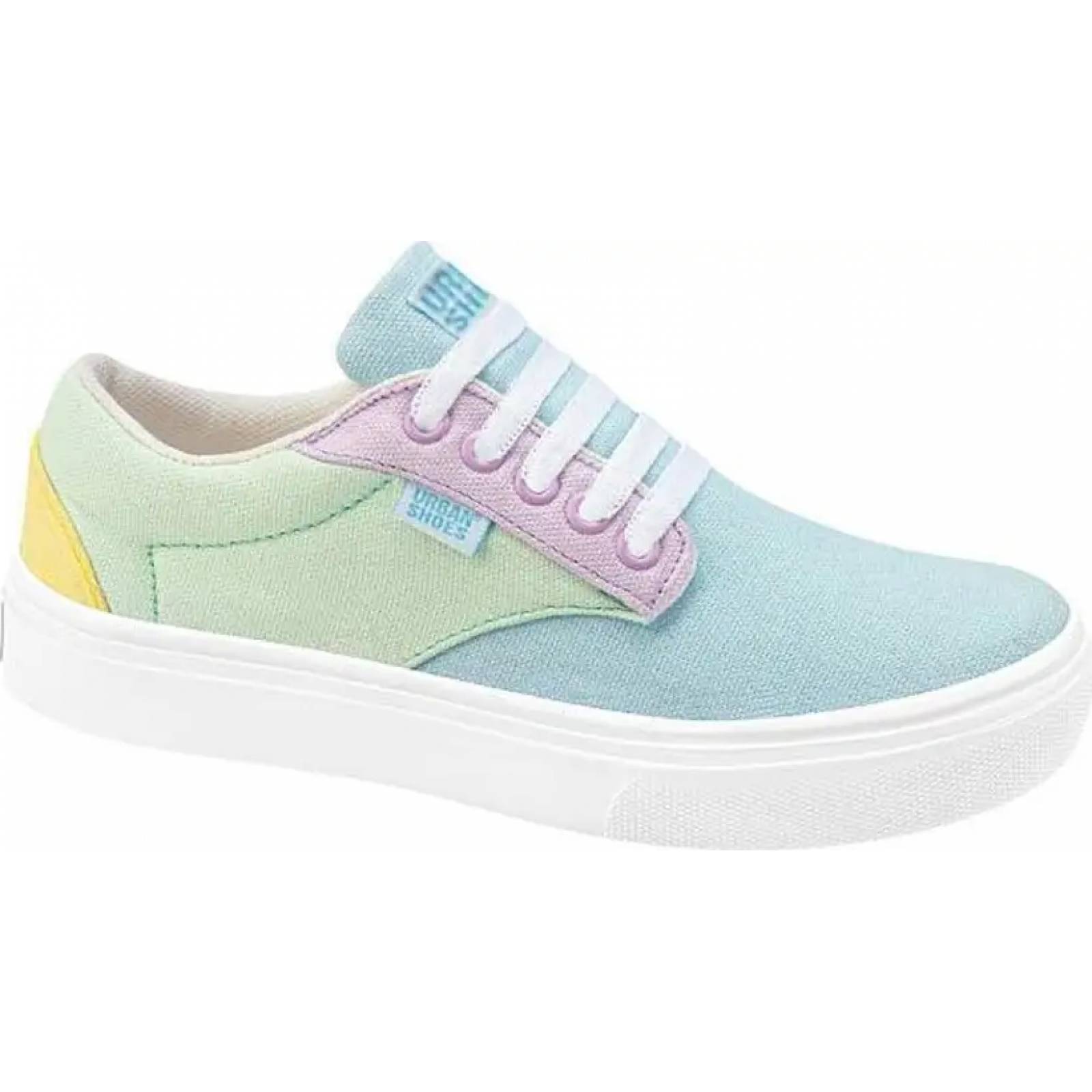 Choclo tenis casual urbano dama multicolor Urban Shoes modelo 181